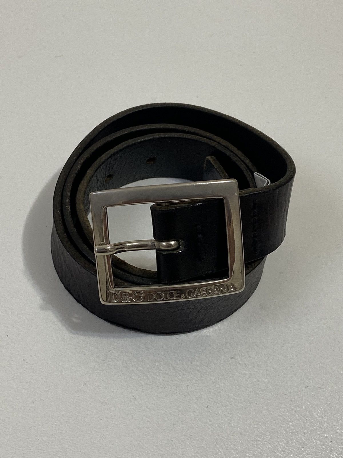 Dolce & Gabbana Dolce Gabbana Vintage Leather Belt Size ONE SIZE - 1 Thumbnail
