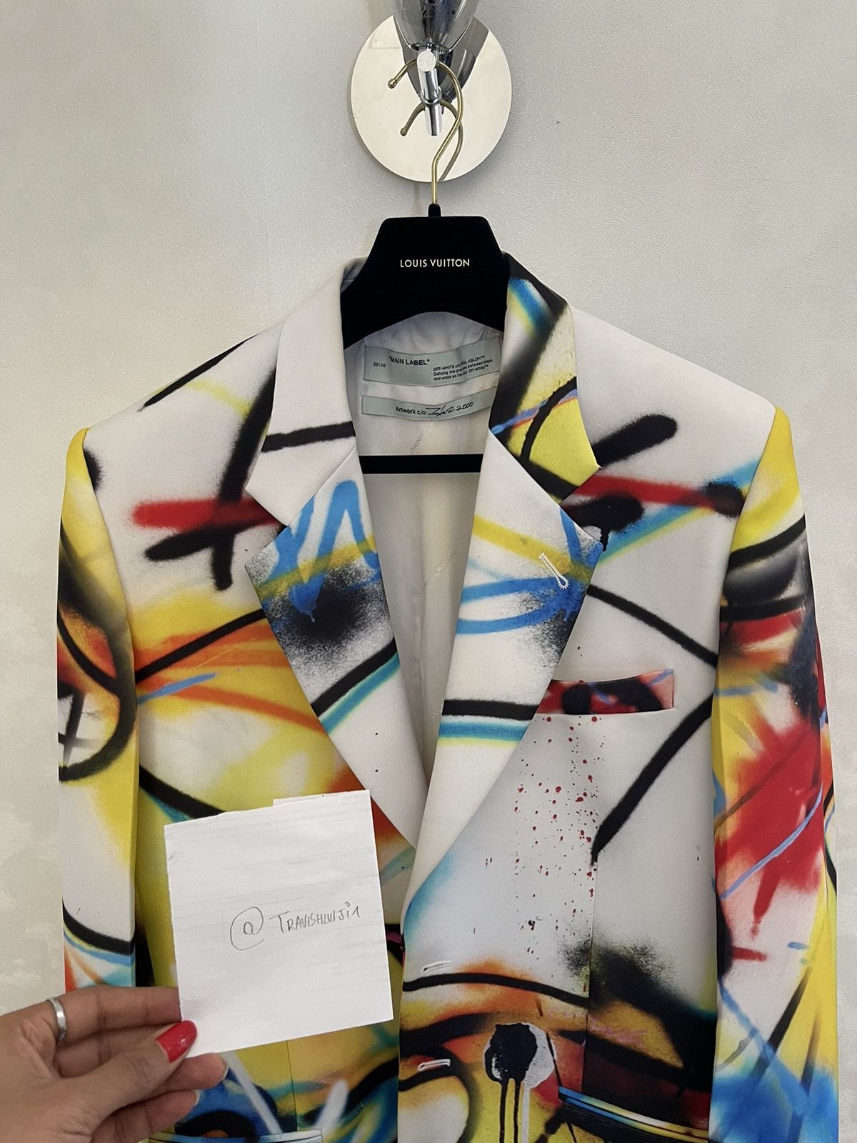 Futura × Off-White Off-White x Futura Blazer Size 46S - 2 Thumbnail