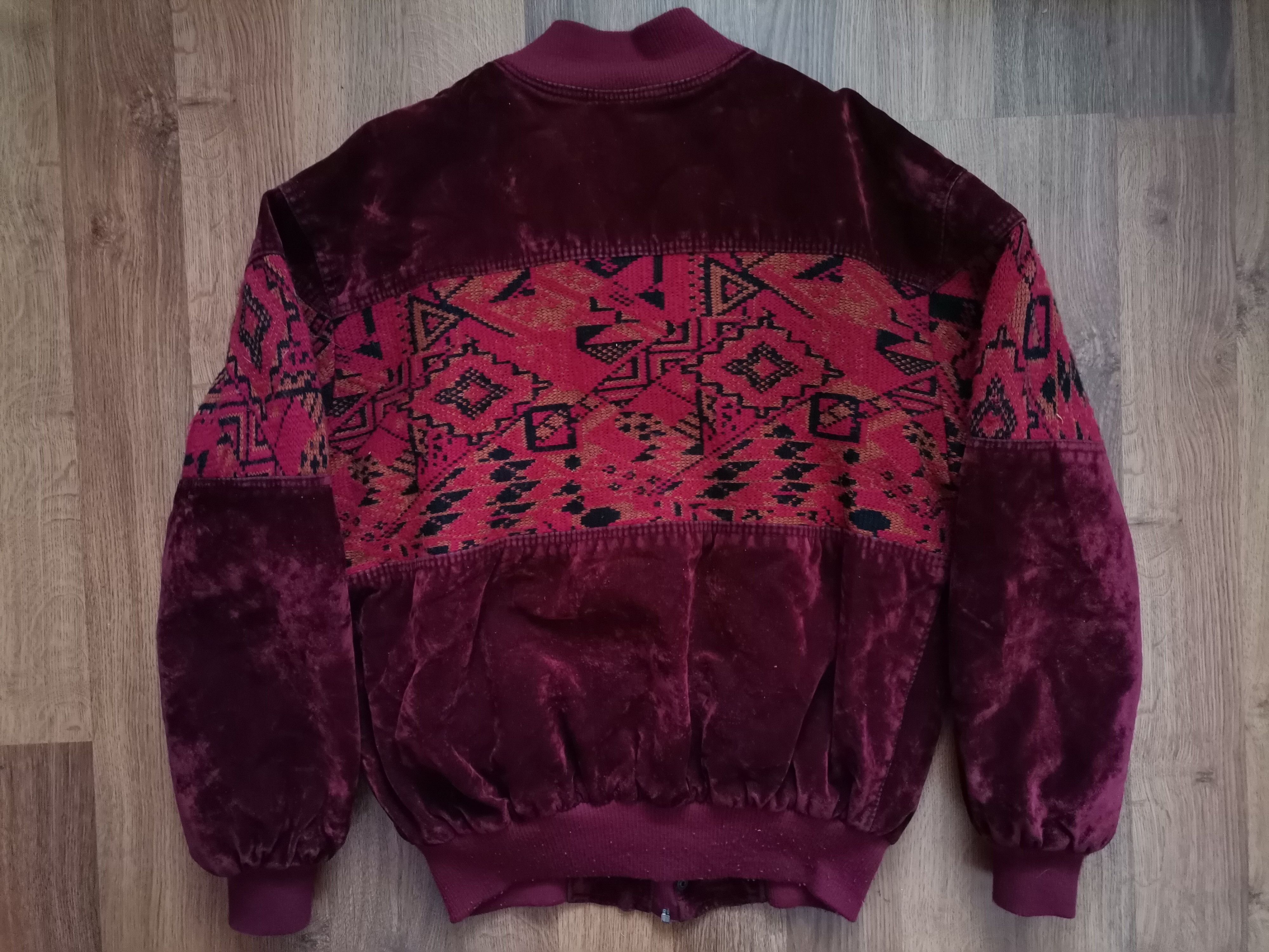 Vintage Vintage Nida Velour & Wool Jacket Size US M / EU 48-50 / 2 - 2 Thumbnail