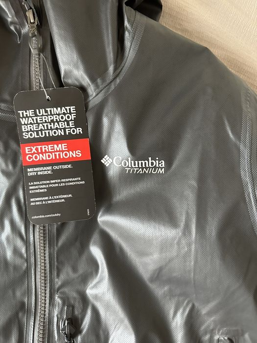 Columbia Columbia outdry extreme mesh hooded rain shell jacket | Grailed