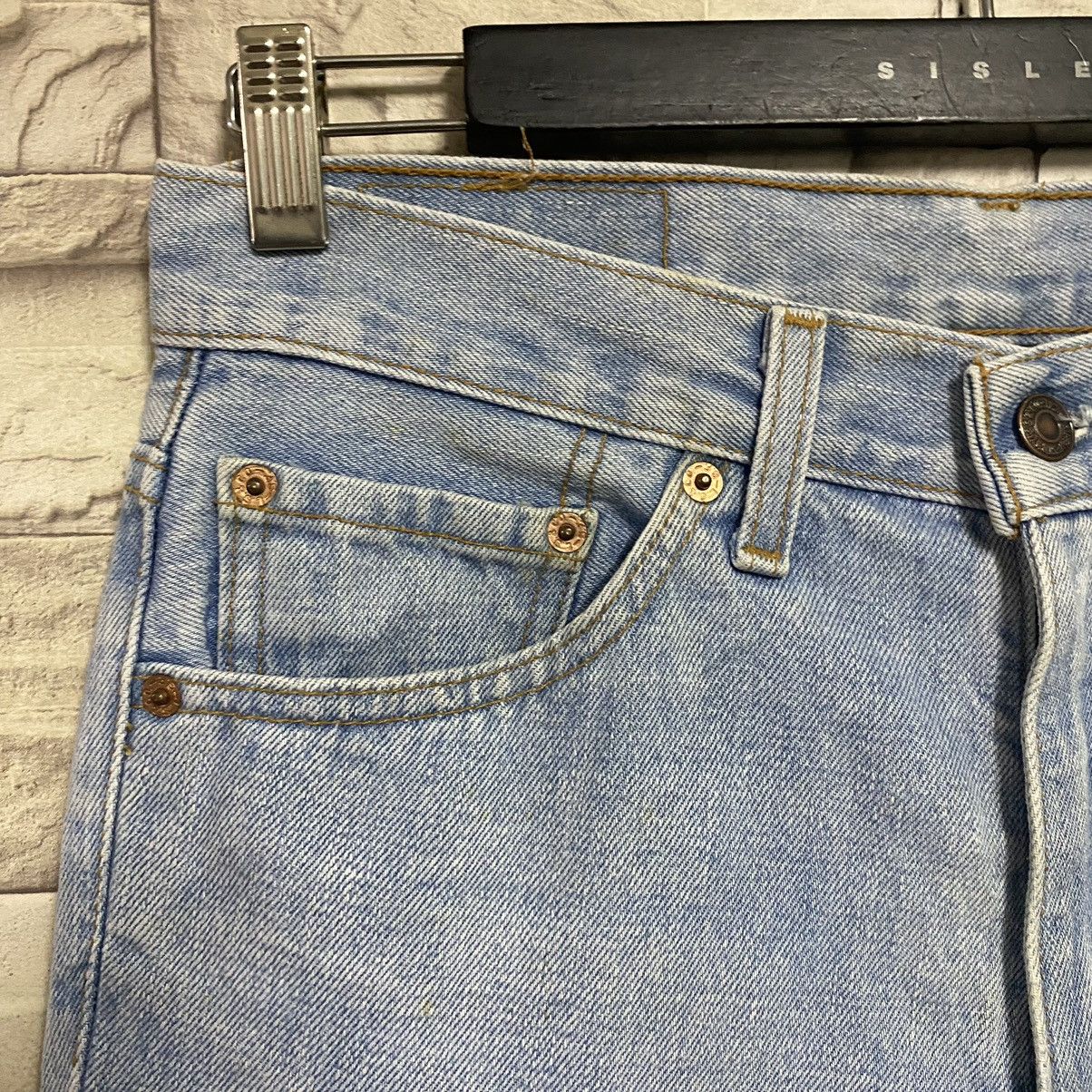 Levi's Vintage 90s Levis 517 Flare Jeans lightwash Size US 30 / EU 46 - 6 Thumbnail