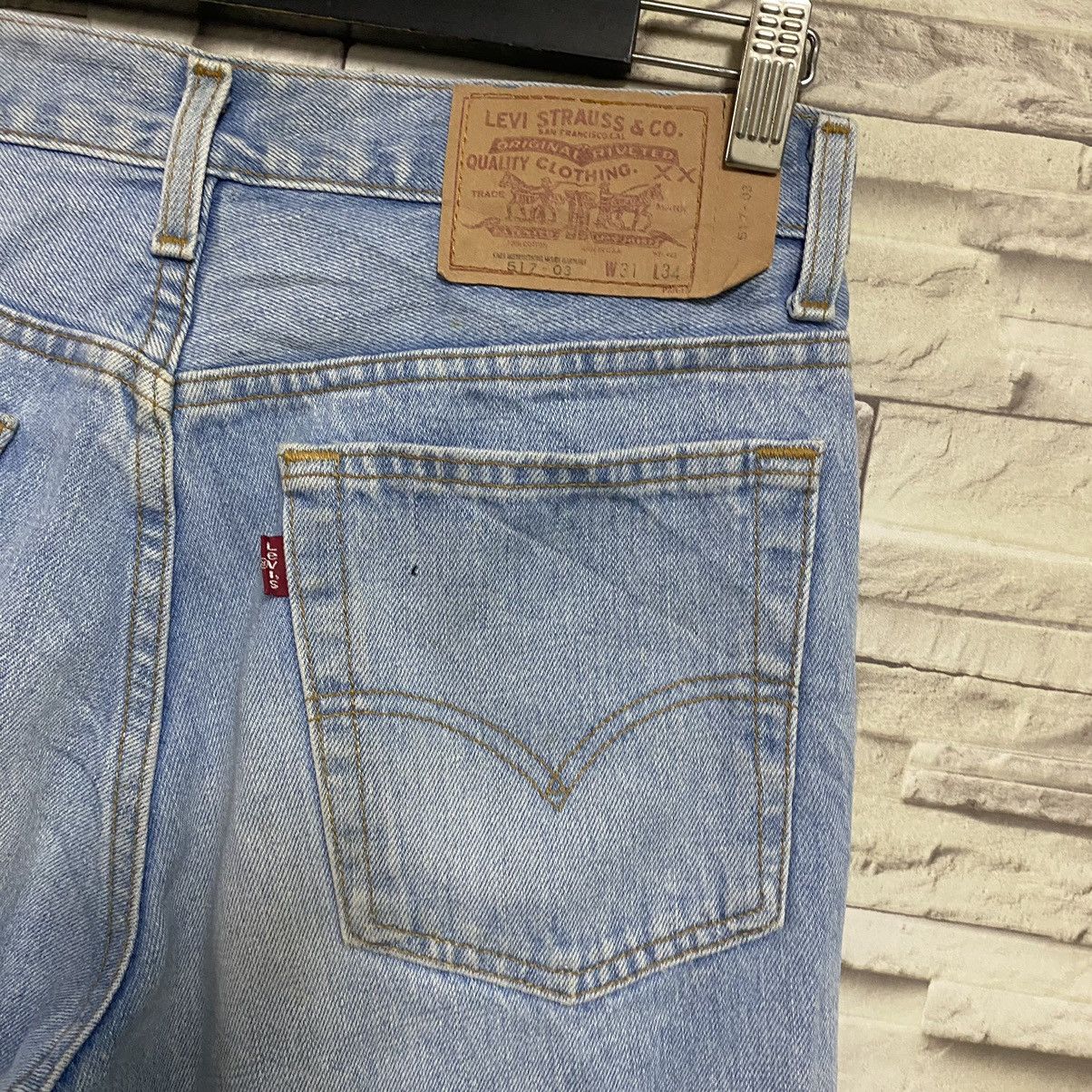 Levi's Vintage 90s Levis 517 Flare Jeans lightwash Size US 30 / EU 46 - 10 Thumbnail