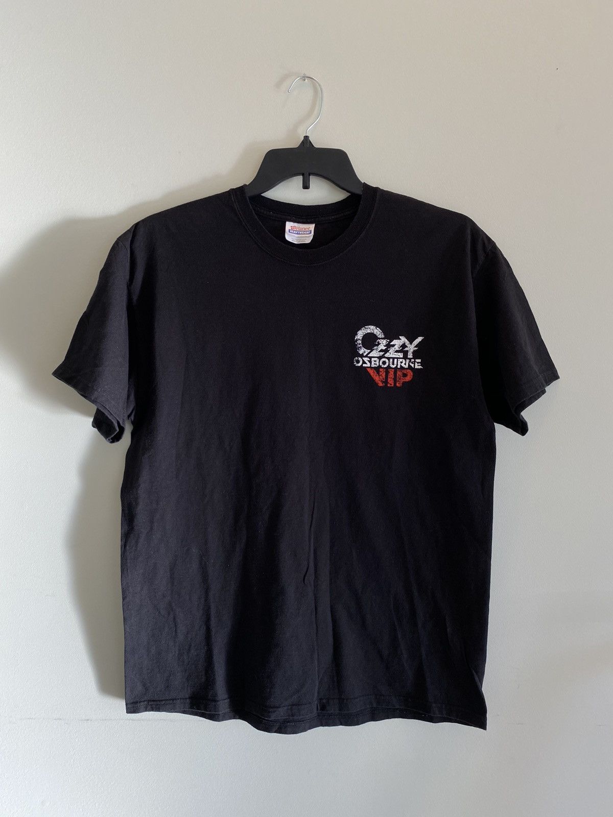 Band Tees × Vintage VINTAGE OZZY OSBORNE VIP TOUR SHIRT Size US L / EU 52-54 / 3 - 2 Thumbnail
