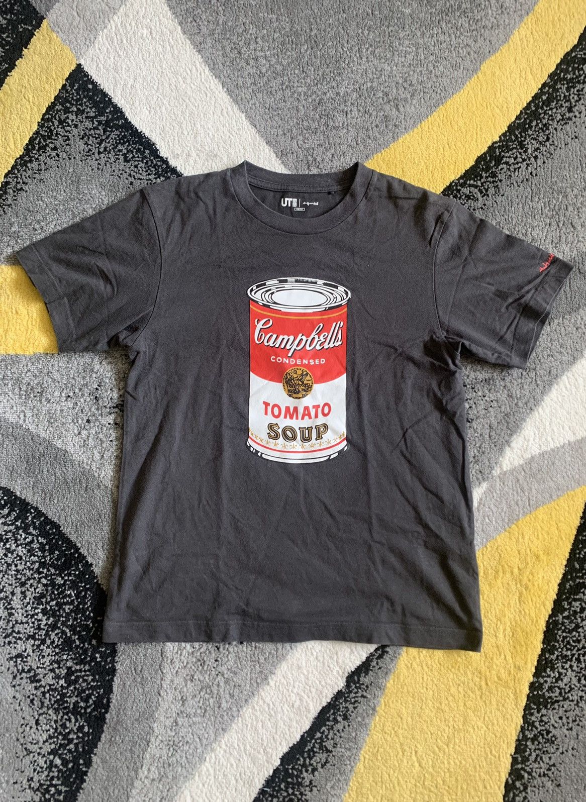 T-shirt Campbells Soup Pop Art - Taille M, Rouge, 100% Coton - Occasion Très Bon État