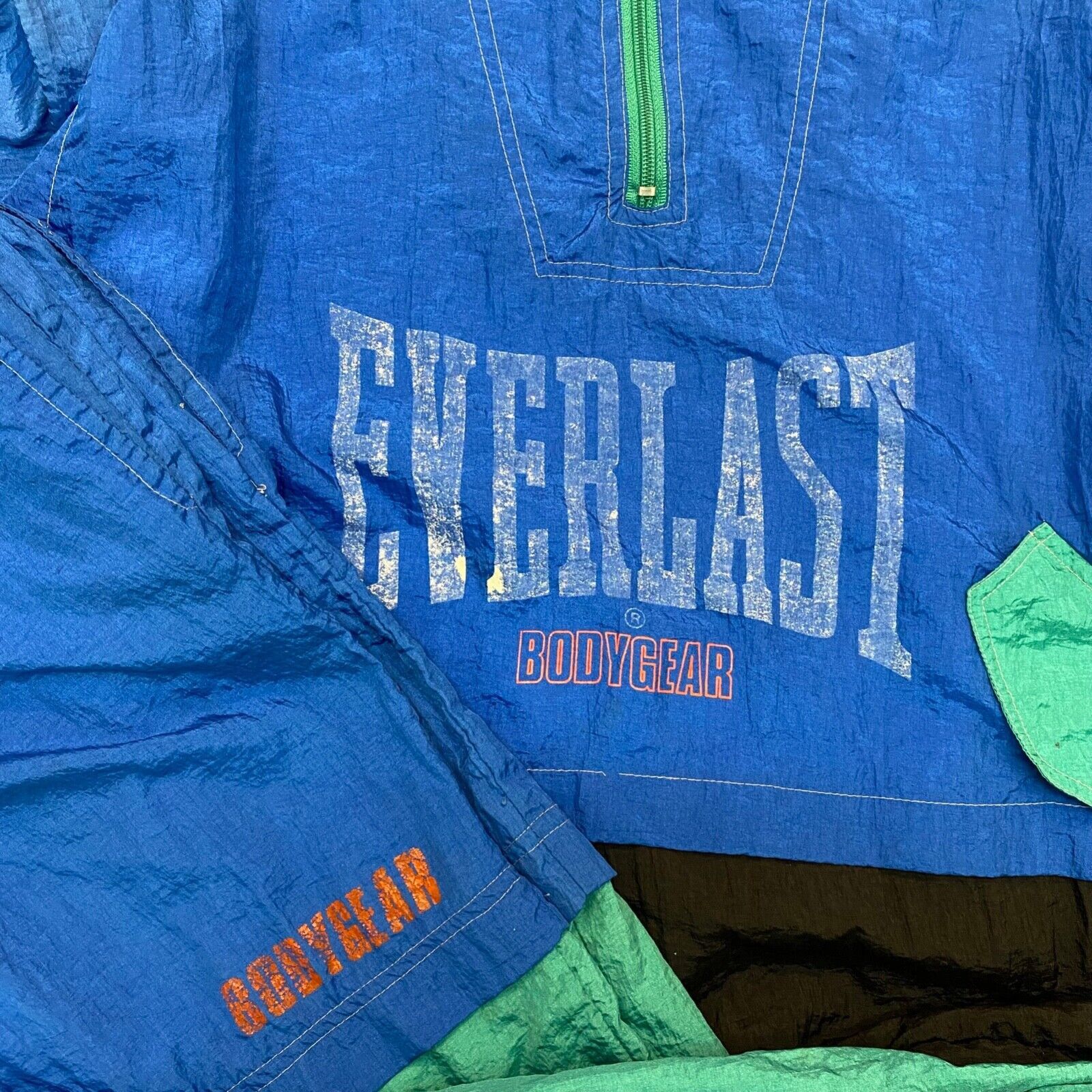 Everlast VTG 80s Everlast Bodygear Full Tracksuit Windbreaker Size US M / EU 48-50 / 2 - 2 Thumbnail