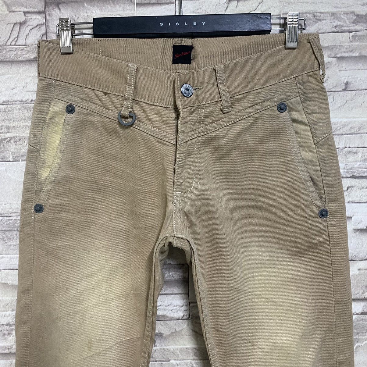 JACKROSE Japanese Brand Jackrose Flare Jeans Buckle Size US 30 / EU 46 - 4 Thumbnail