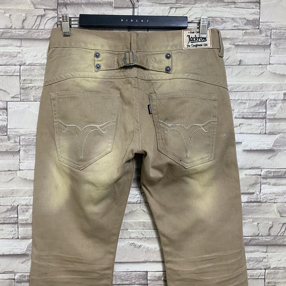 JACKROSE Japanese Brand Jackrose Flare Jeans Buckle Size US 30 / EU 46 - 11 Thumbnail
