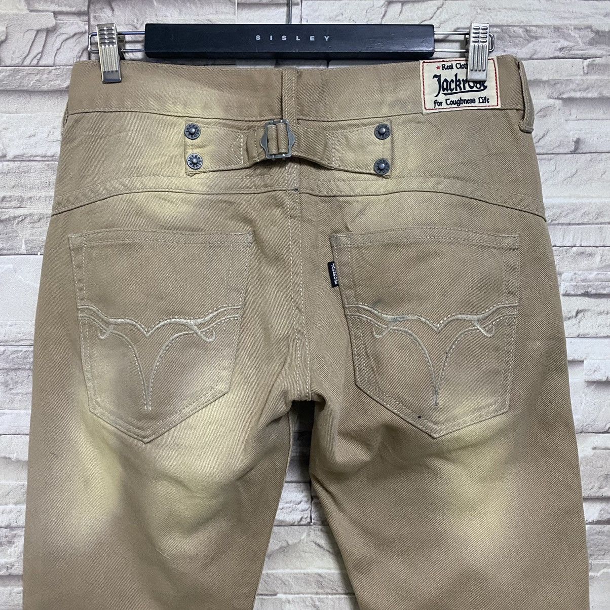 JACKROSE Japanese Brand Jackrose Flare Jeans Buckle Size US 30 / EU 46 - 12 Thumbnail