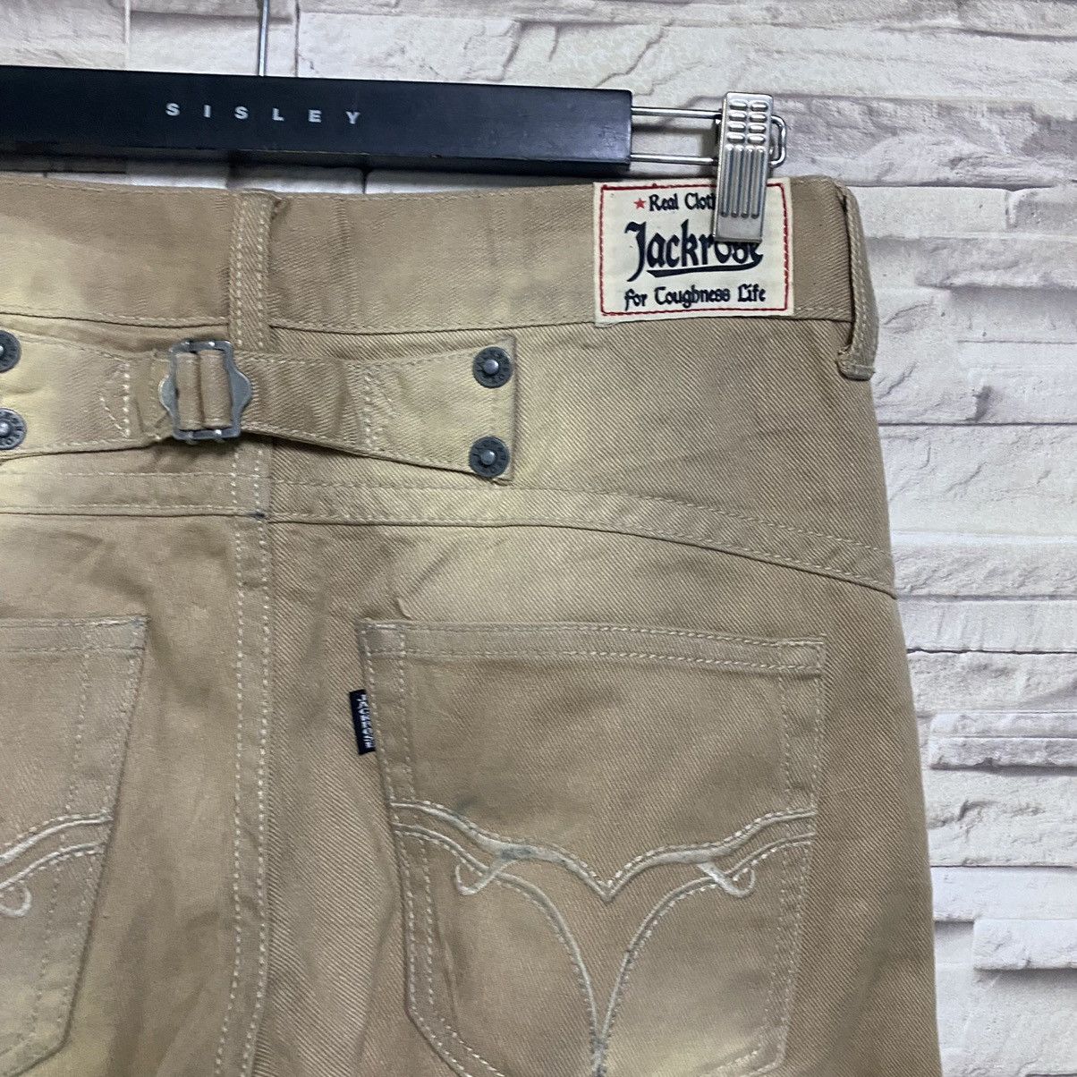 JACKROSE Japanese Brand Jackrose Flare Jeans Buckle Size US 30 / EU 46 - 15 Thumbnail
