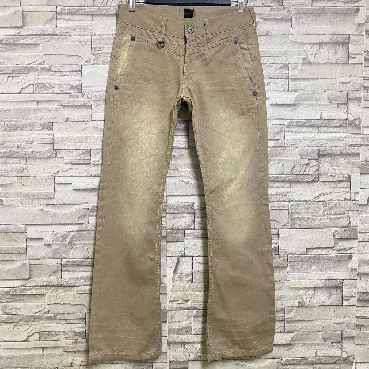 JACKROSE Japanese Brand Jackrose Flare Jeans Buckle Size US 30 / EU 46 - 3 Thumbnail