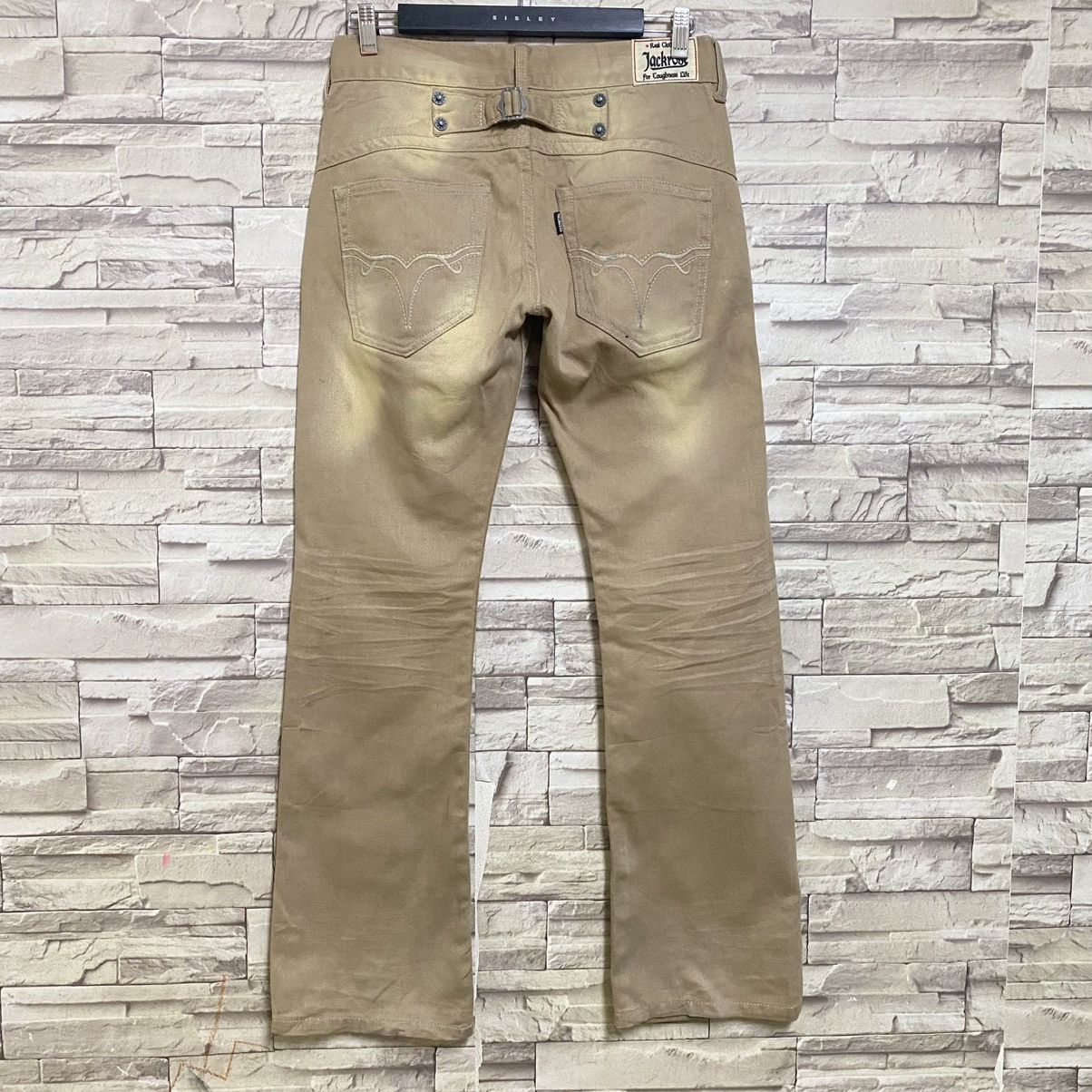 JACKROSE Japanese Brand Jackrose Flare Jeans Buckle Size US 30 / EU 46 - 10 Thumbnail