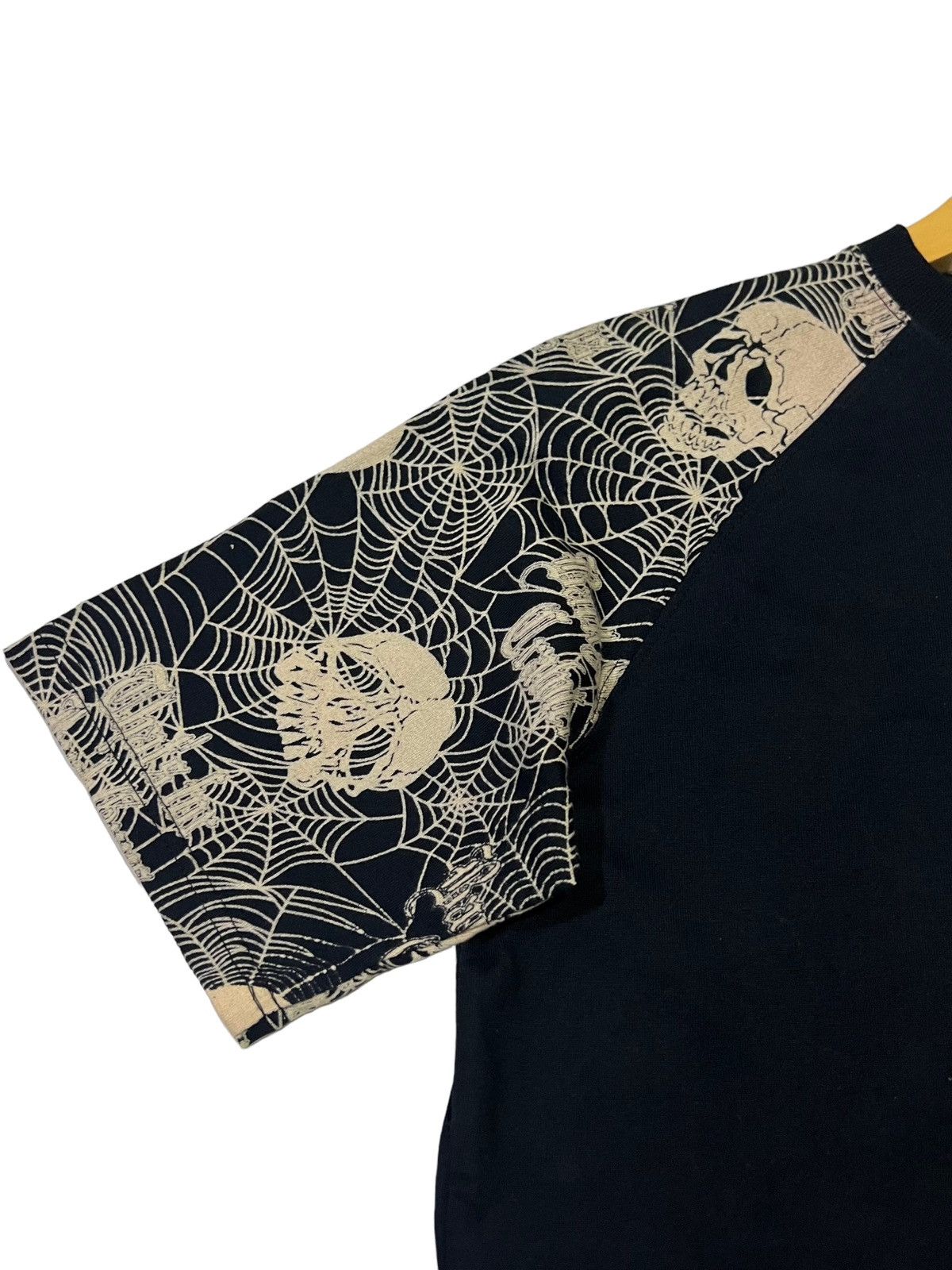 BACK STREET DOMESTIC JAPAN BIG EMBROIDERY SKULLS SHIRT