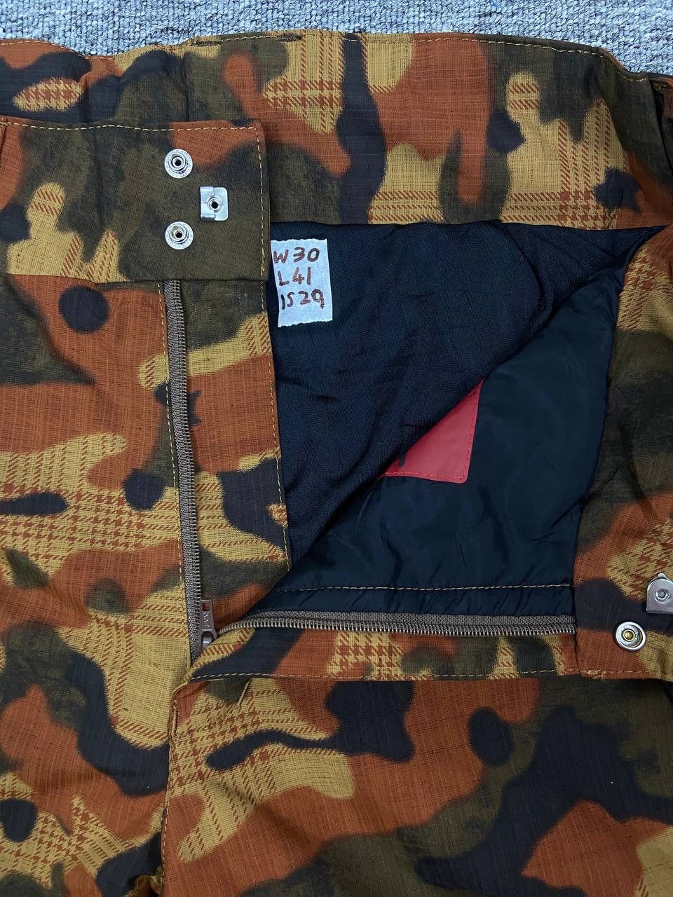 Vintage Vintage Fablice Hiking Outdoor Pants Camouflage Size US 30 / EU 46 - 12 Thumbnail