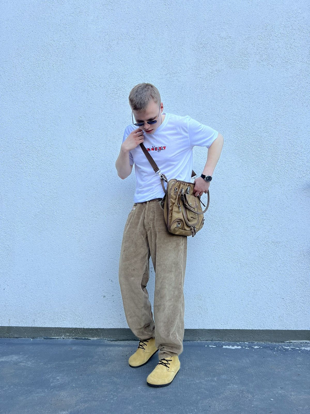 Diesel × Vintage Vintage Diesel Corduroy Brown Pants Size US 32 / EU 48 - 15 Thumbnail
