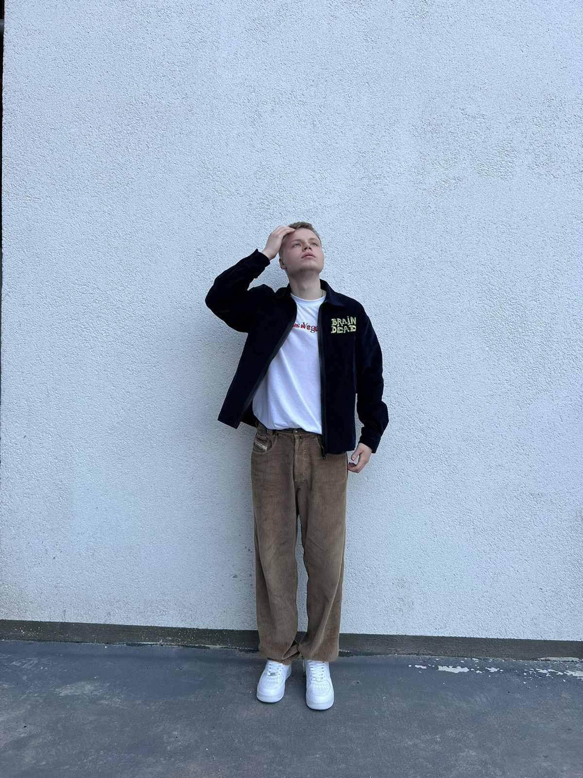 Diesel × Vintage Vintage Diesel Corduroy Brown Pants Size US 32 / EU 48 - 3 Thumbnail