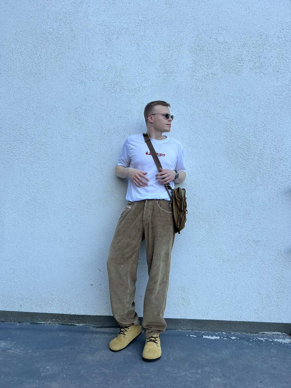 Diesel × Vintage Vintage Diesel Corduroy Brown Pants Size US 32 / EU 48 - 4 Thumbnail