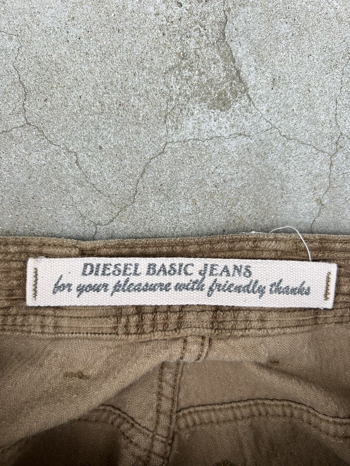 Diesel × Vintage Vintage Diesel Corduroy Brown Pants Size US 32 / EU 48 - 11 Thumbnail