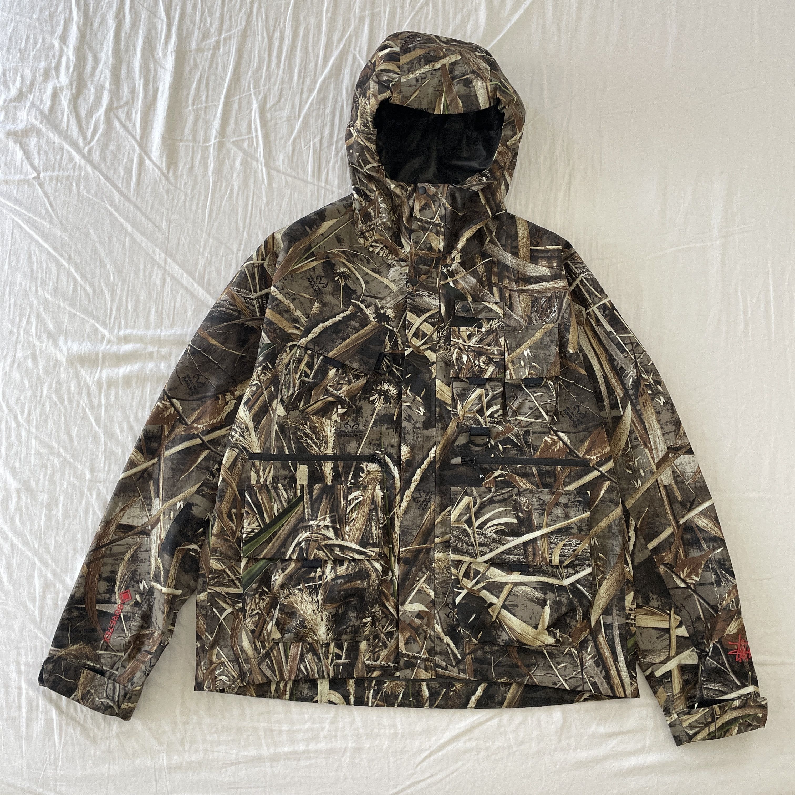 Stussy Goretex Wading Shell Jacket Realtree Camo | Grailed