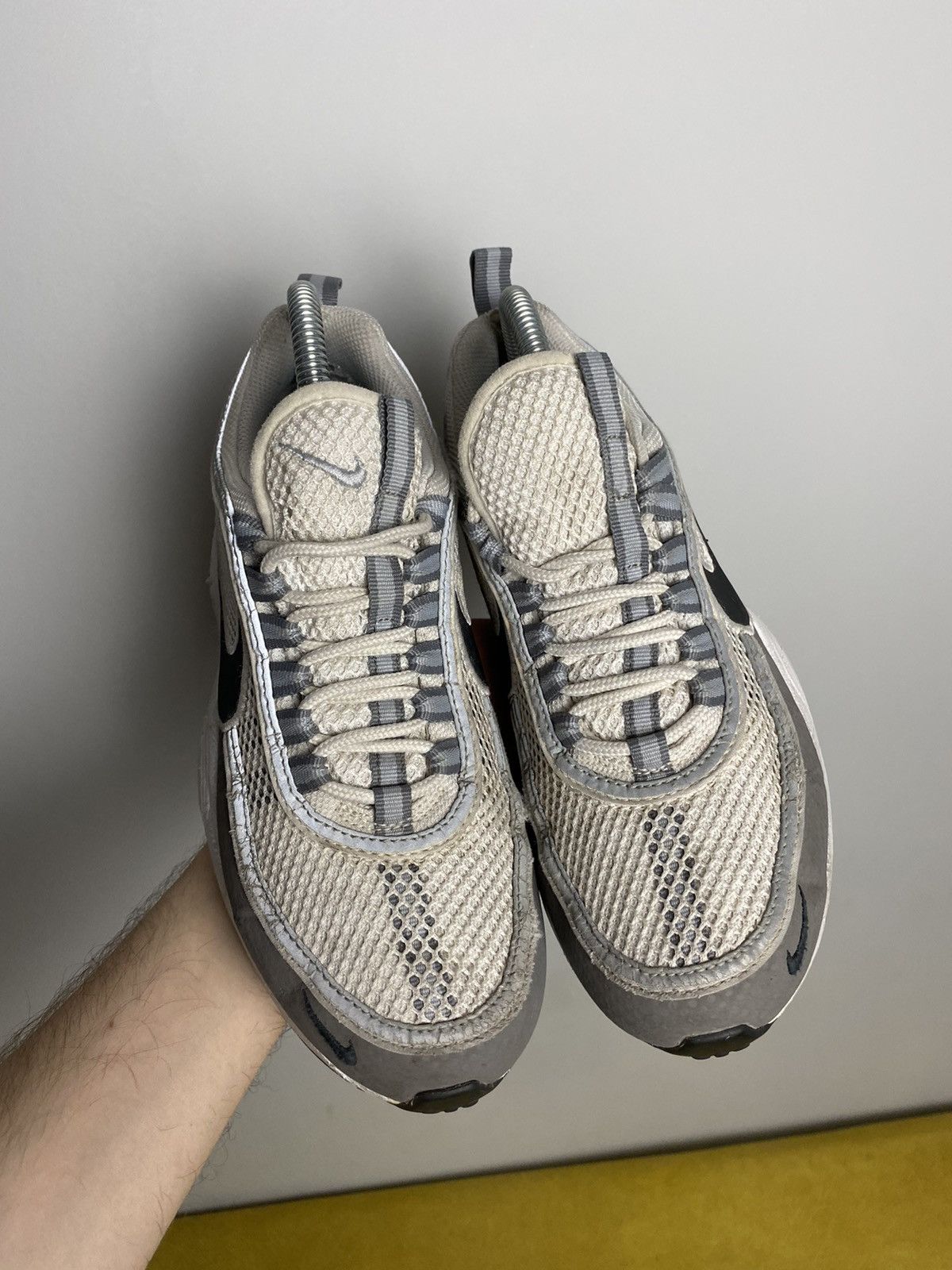 Nike Rare Nike Zoom Spiridon QS Light Ash 6US Sneakers Size US 6 / IT 36 - 4 Thumbnail