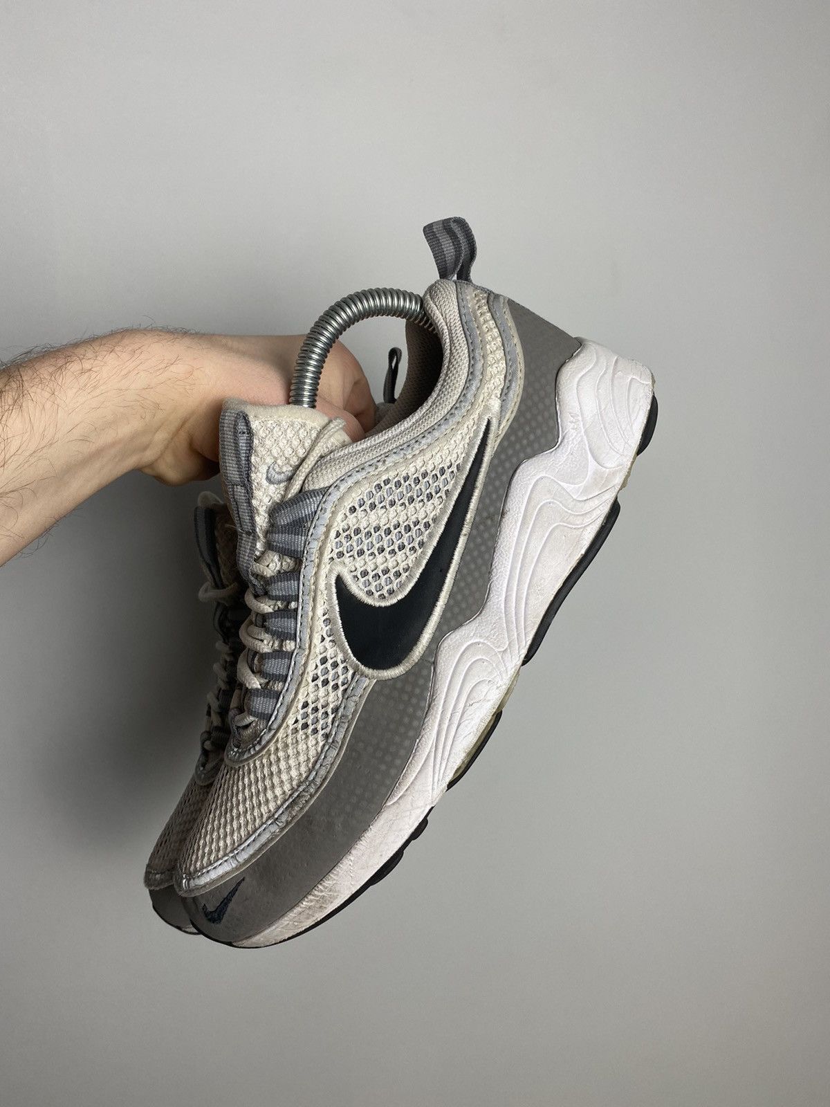 Nike Rare Nike Zoom Spiridon QS Light Ash 6US Sneakers Size US 6 / IT 36 - 2 Thumbnail