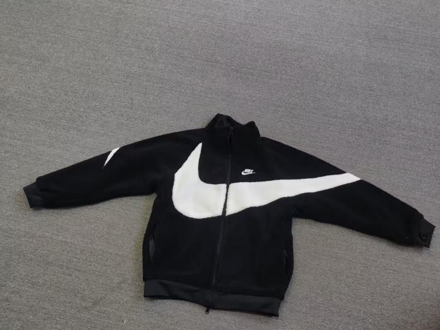 Nike big swoosh online fleece jacket