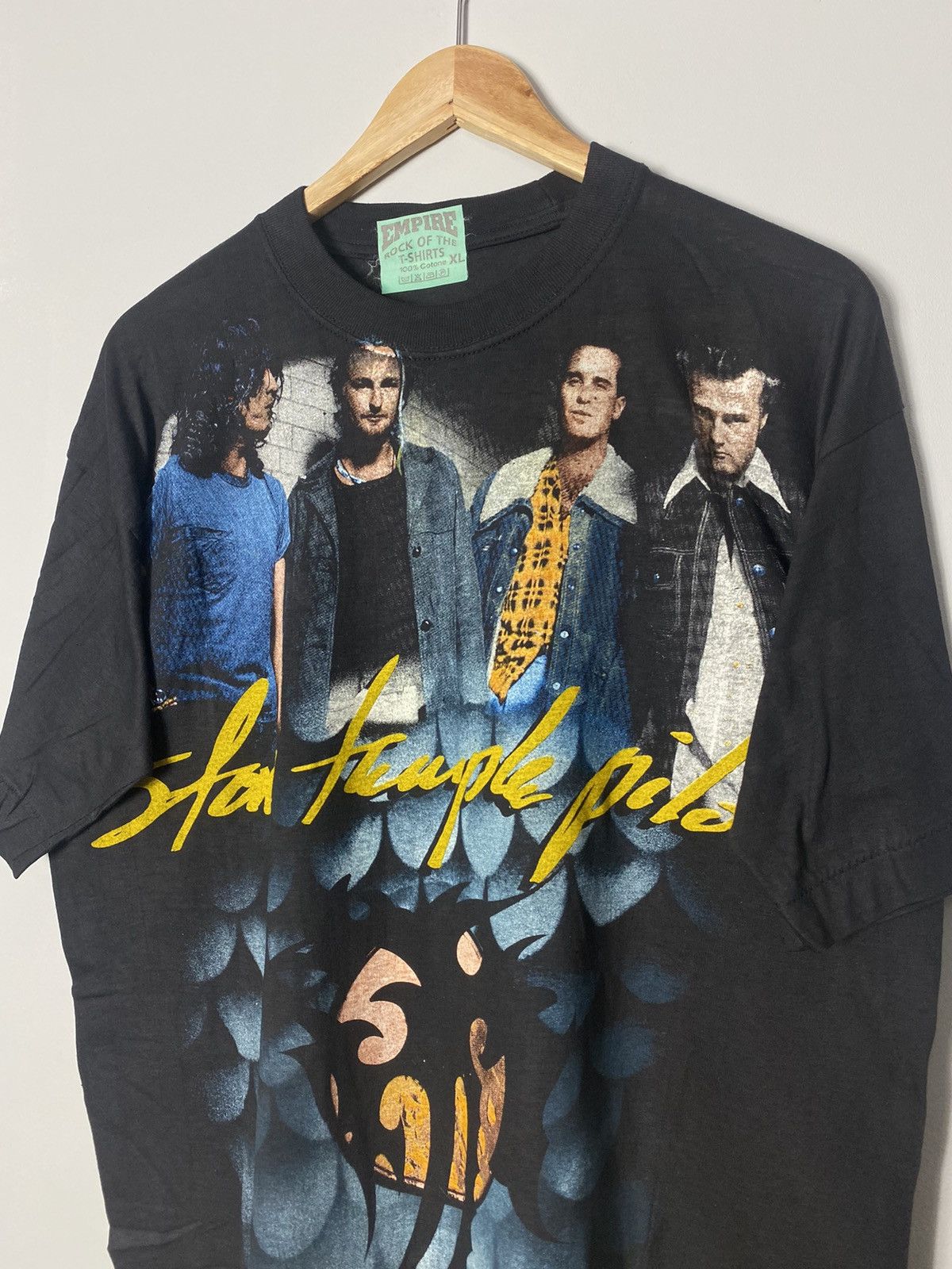 Band Tees Stone Temple Pilots Vintage 90s Band Rock Tee Rare Print Size US XL / EU 56 / 4 - 3 Thumbnail