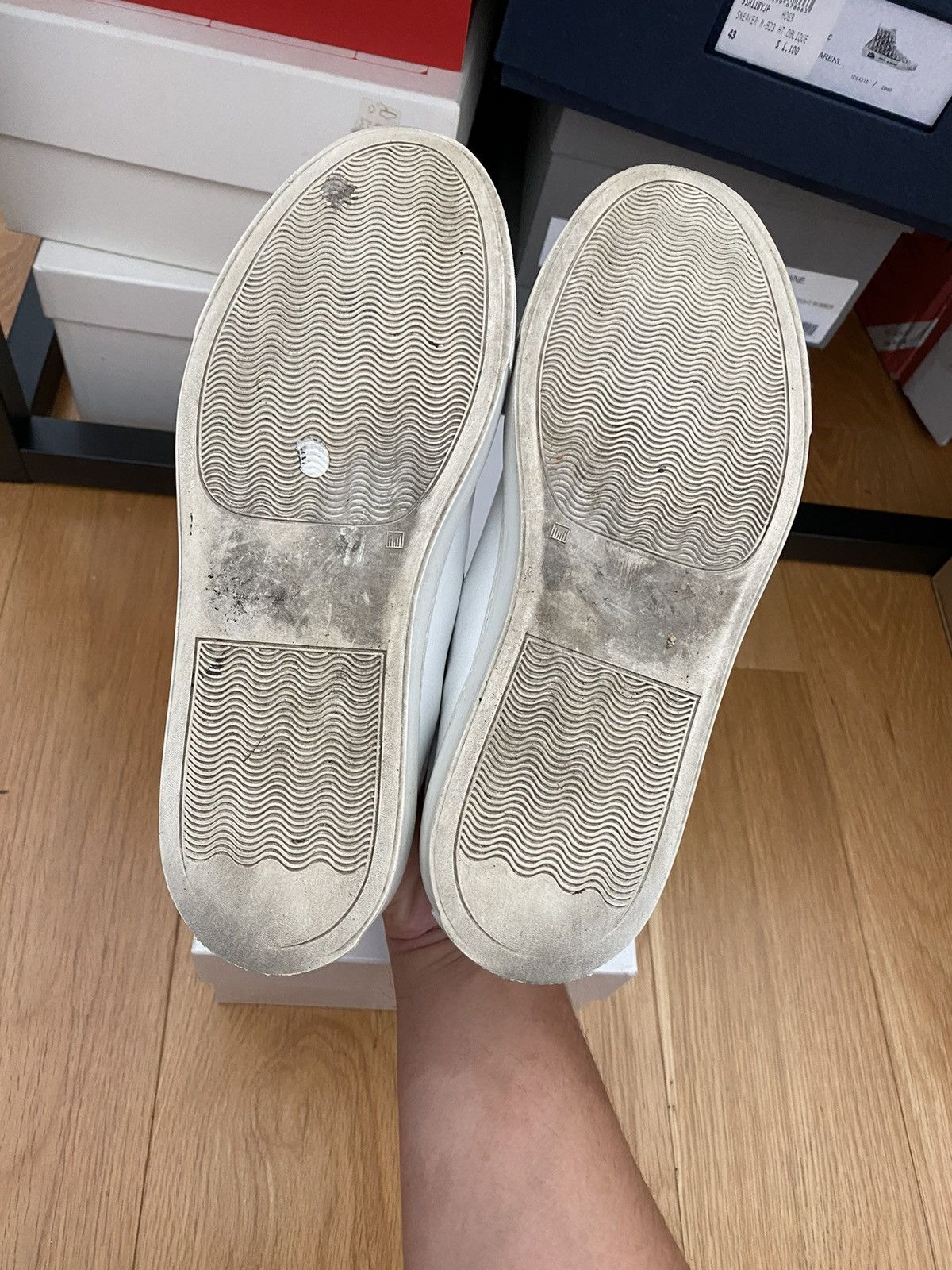 Common Projects White Original Achilles Low Sneaker size 36 FULL BOX Size US 6 / IT 36 - 6 Thumbnail