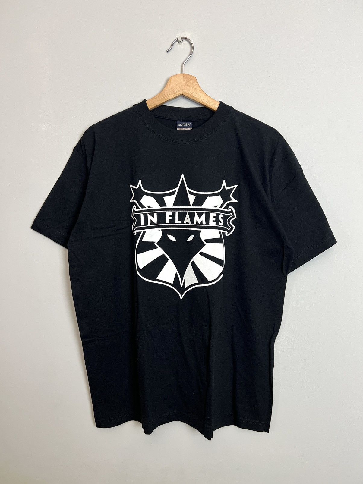 Band Tees RARE VINTAGE Y2K IN FLAMES TOUR RARE METAL ROCK BAND TEE Size US L / EU 52-54 / 3 - 1 Thumbnail