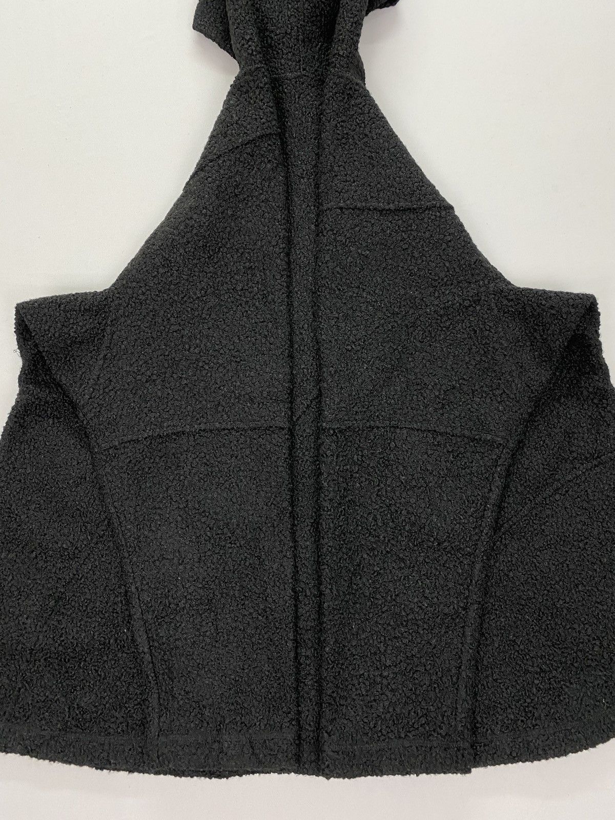 Designer × Hiroko Koshino Homme Hiroko Dessiner Fleece Hooded Jacket Size M / US 6-8 / IT 42-44 - 6 Thumbnail