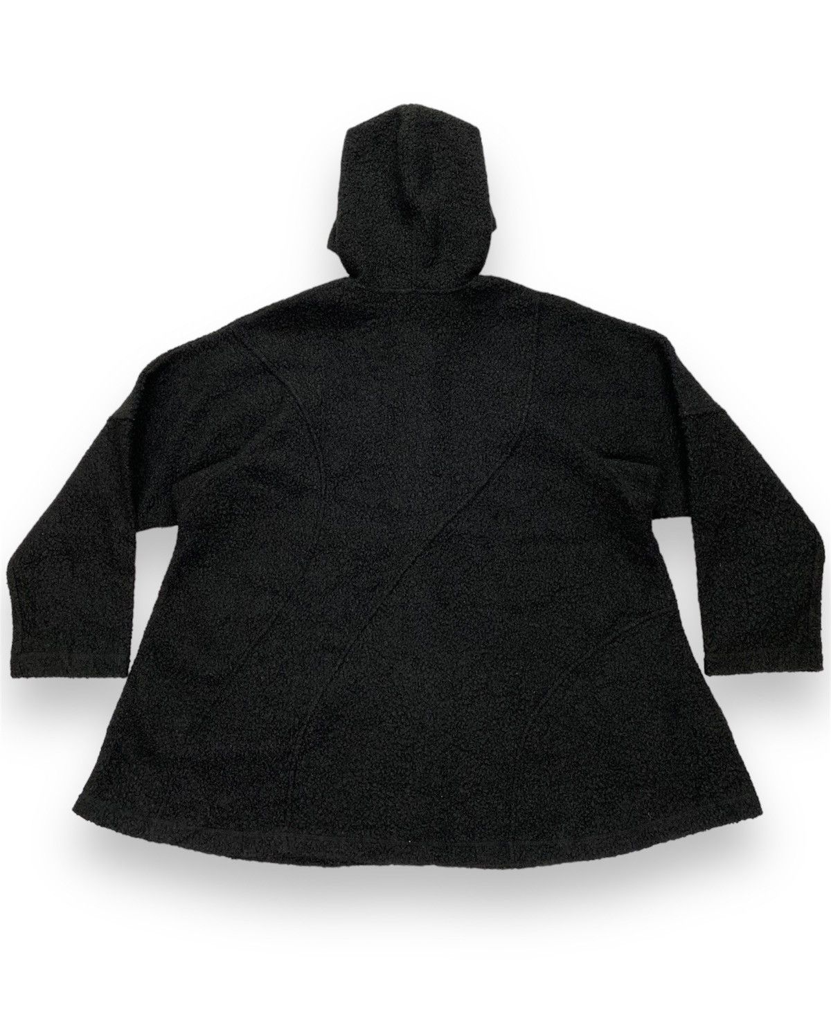 Designer × Hiroko Koshino Homme Hiroko Dessiner Fleece Hooded Jacket Size M / US 6-8 / IT 42-44 - 2 Thumbnail