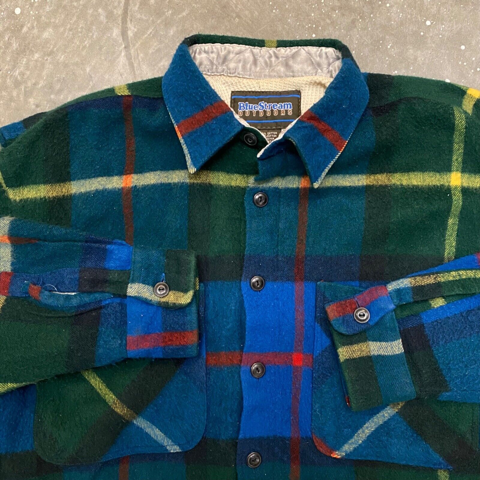 Flannel VTG Thermal Lined Flannel Button Up Shirt Size US L / EU 52-54 / 3 - 2 Thumbnail