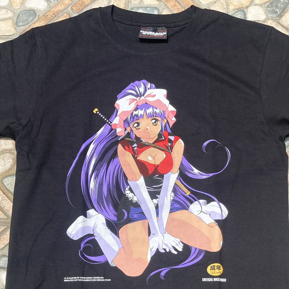 Anima Bootleg 2022 LA Blue Girl Hentai Shirt by Grimace Studio | Grailed