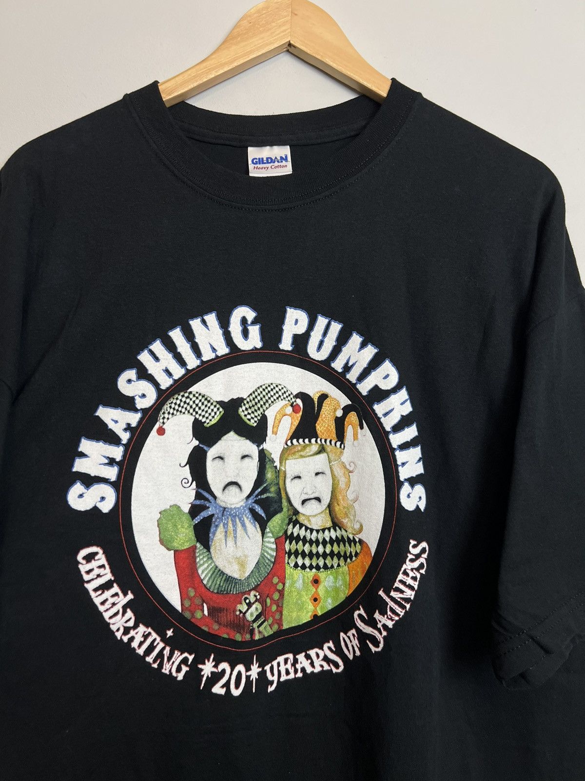 Band Tees Smashing Pumpkins Celebrating 20 Years Of Sadness TShirt Size US XL / EU 56 / 4 - 2 Thumbnail