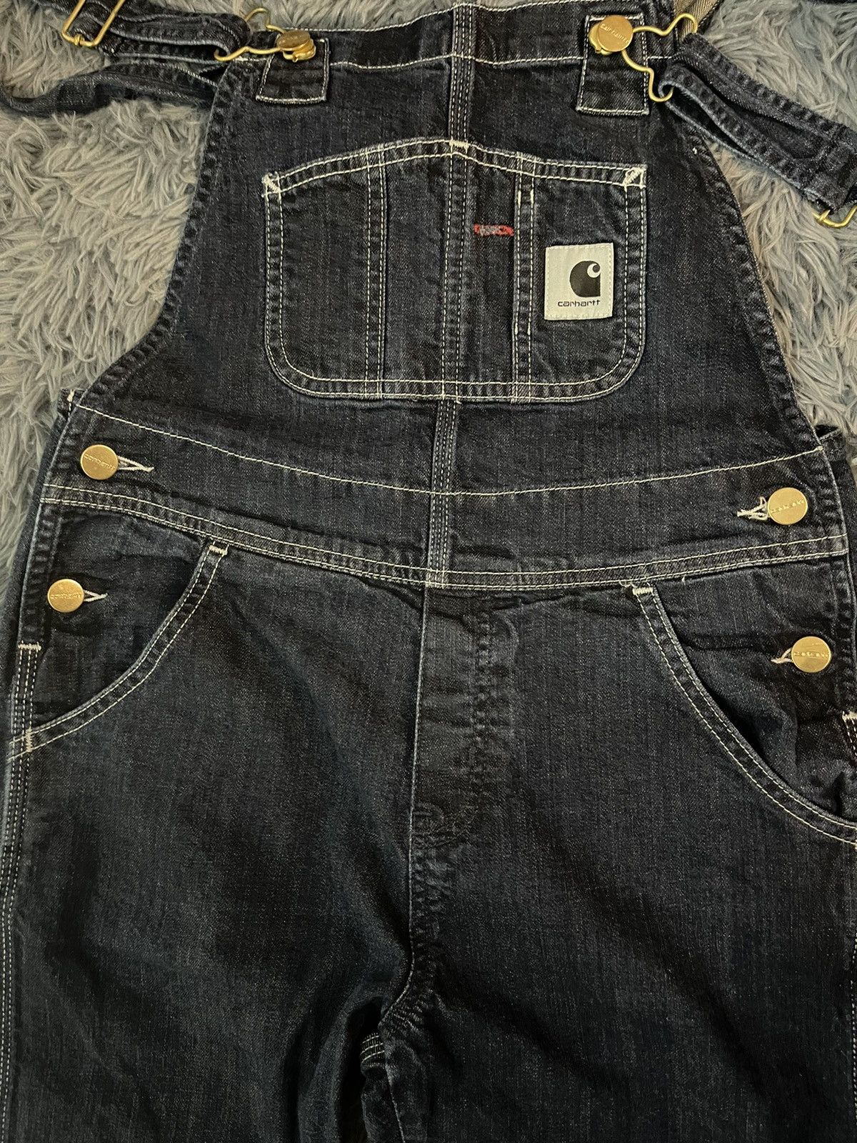 Carhartt × Carhartt Wip Carhartt WIP work in progress workcore jumpsuit overall Size 24" / US 00 / IT 34 - 3 Thumbnail