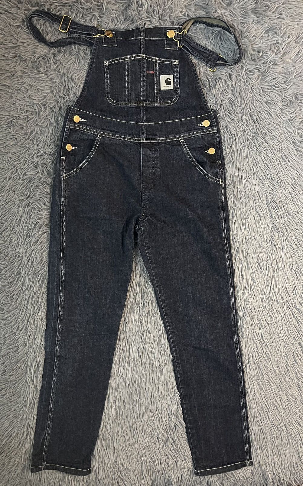 Carhartt × Carhartt Wip Carhartt WIP work in progress workcore jumpsuit overall Size 24" / US 00 / IT 34 - 2 Thumbnail