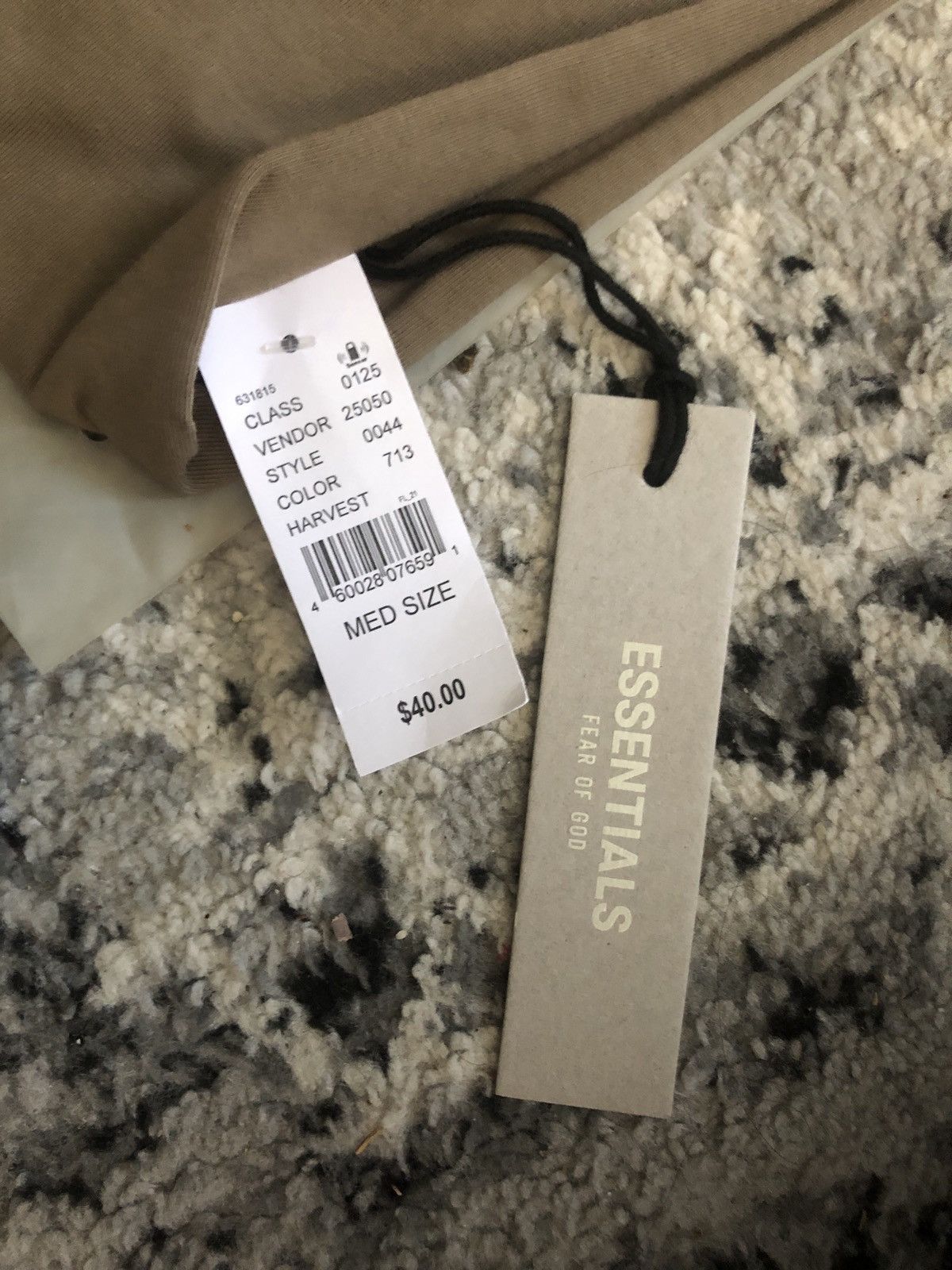 Fear of God Fear of God Essentials Tee Harvest Medium Size US M / EU 48-50 / 2 - 6 Thumbnail