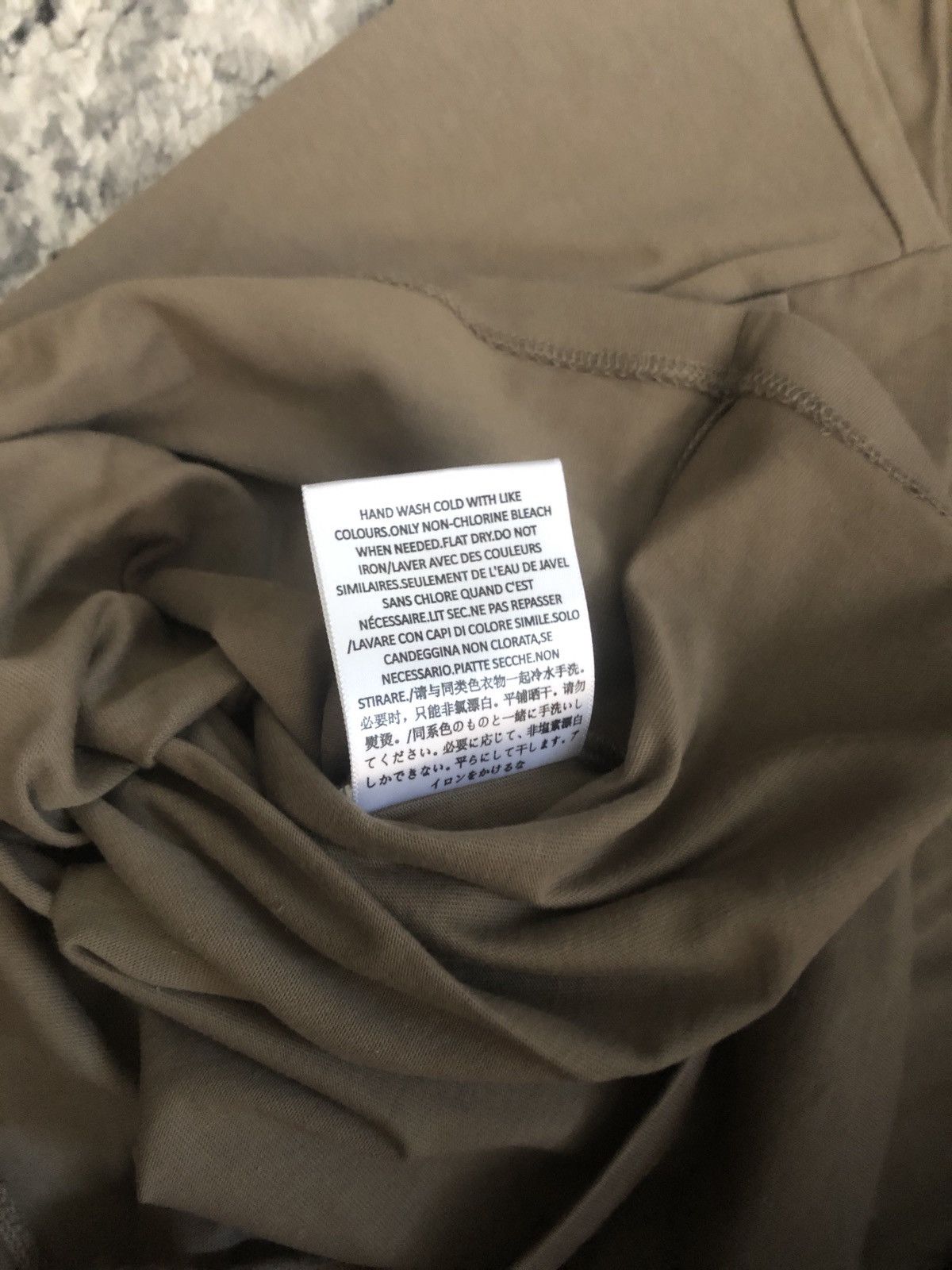 Fear of God Fear of God Essentials Tee Harvest Medium Size US M / EU 48-50 / 2 - 8 Thumbnail