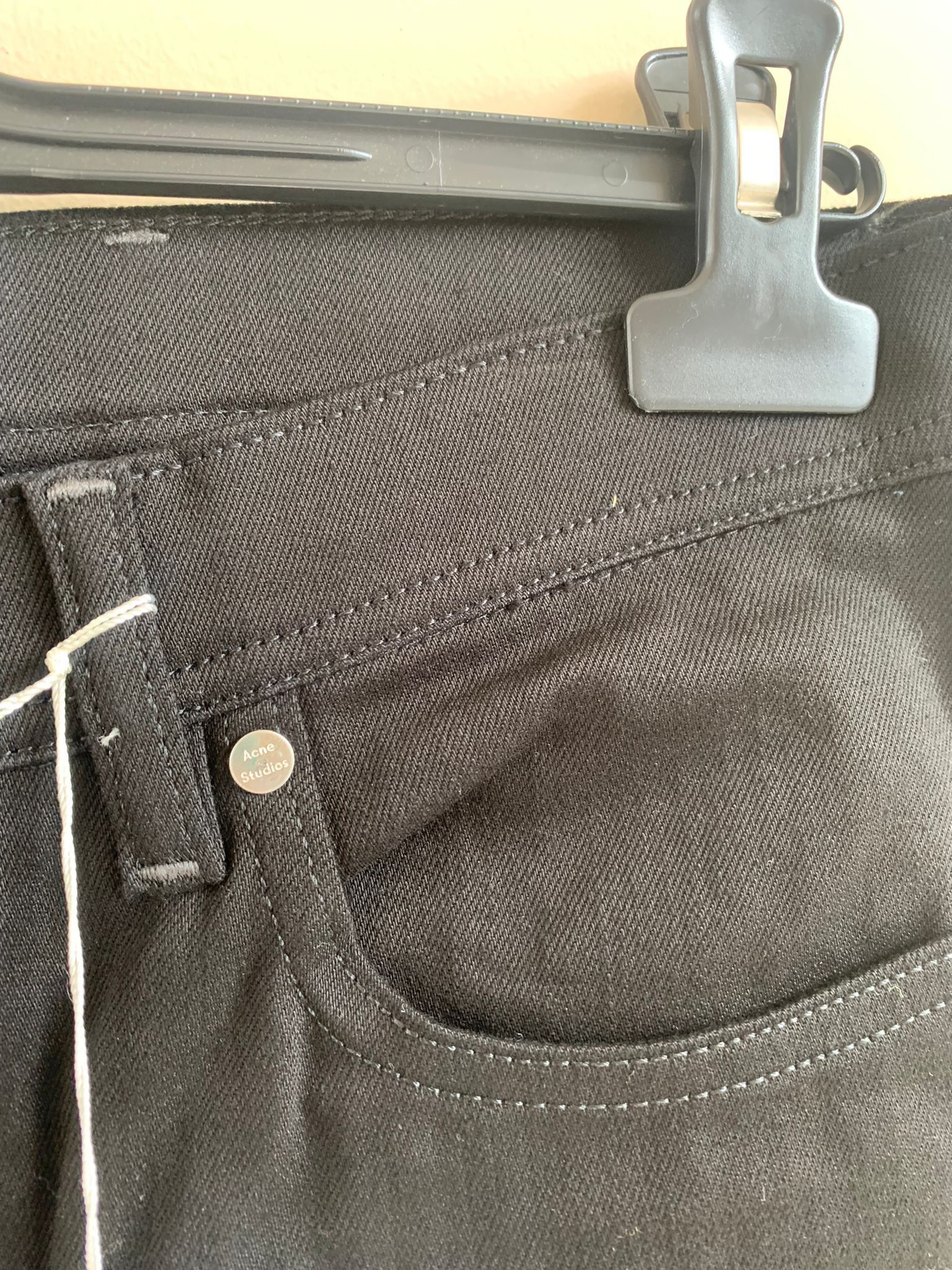 Acne Studios River Denim in Stay Black Size US 30 / EU 46 - 7 Thumbnail