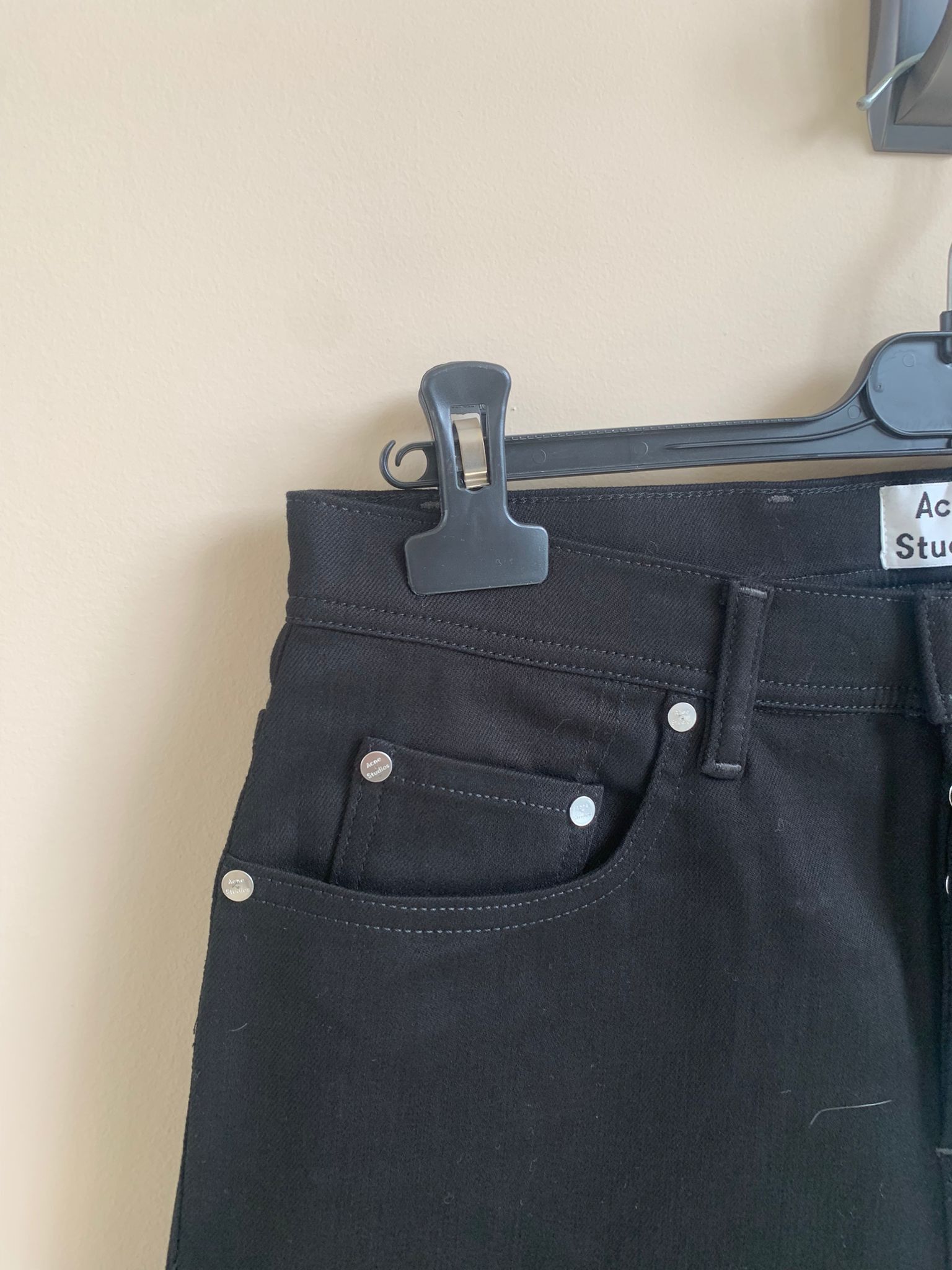 Acne Studios River Denim in Stay Black Size US 30 / EU 46 - 3 Thumbnail