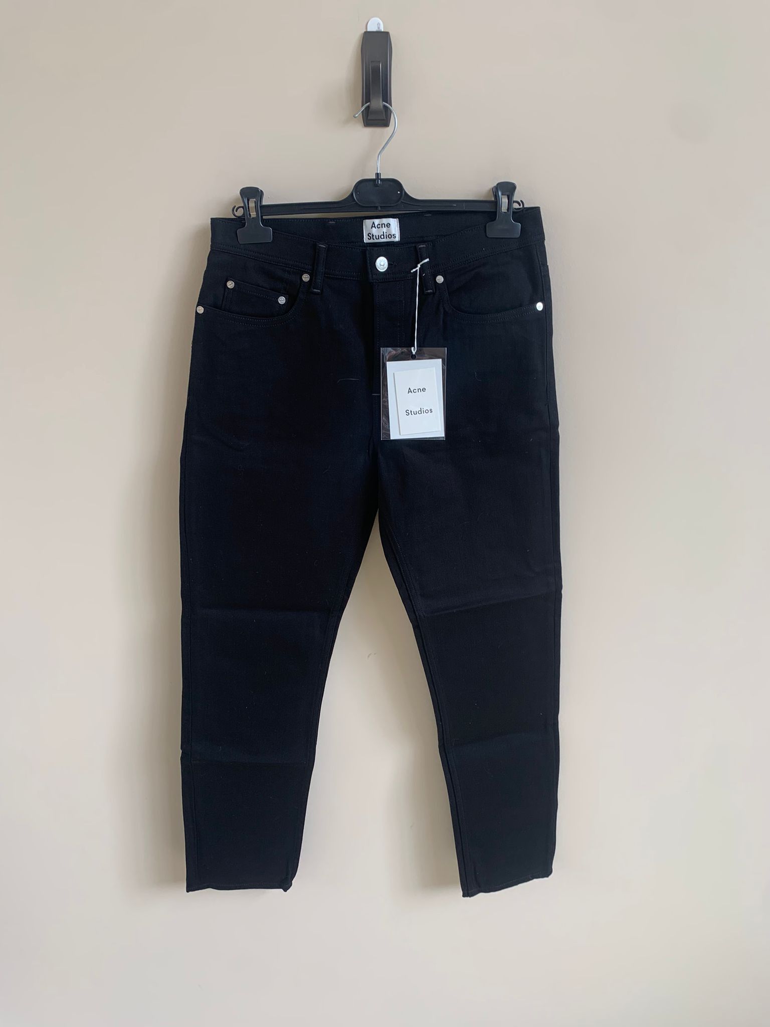 Acne Studios River Denim in Stay Black Size US 30 / EU 46 - 4 Thumbnail