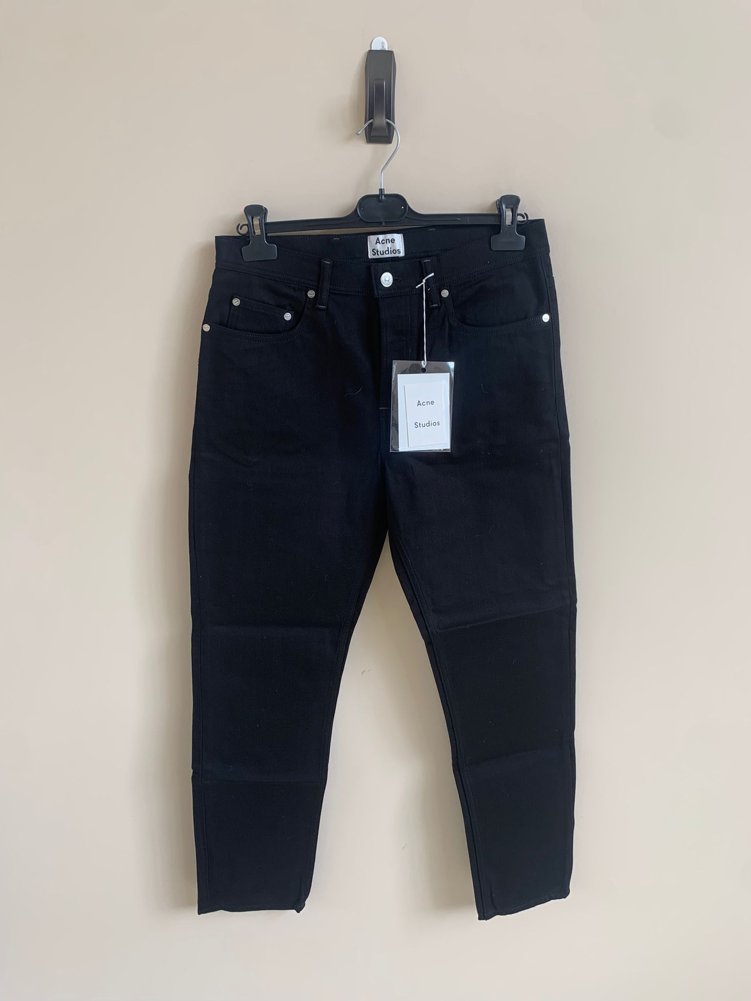 Acne Studios River Denim in Stay Black Size US 30 / EU 46 - 13 Thumbnail