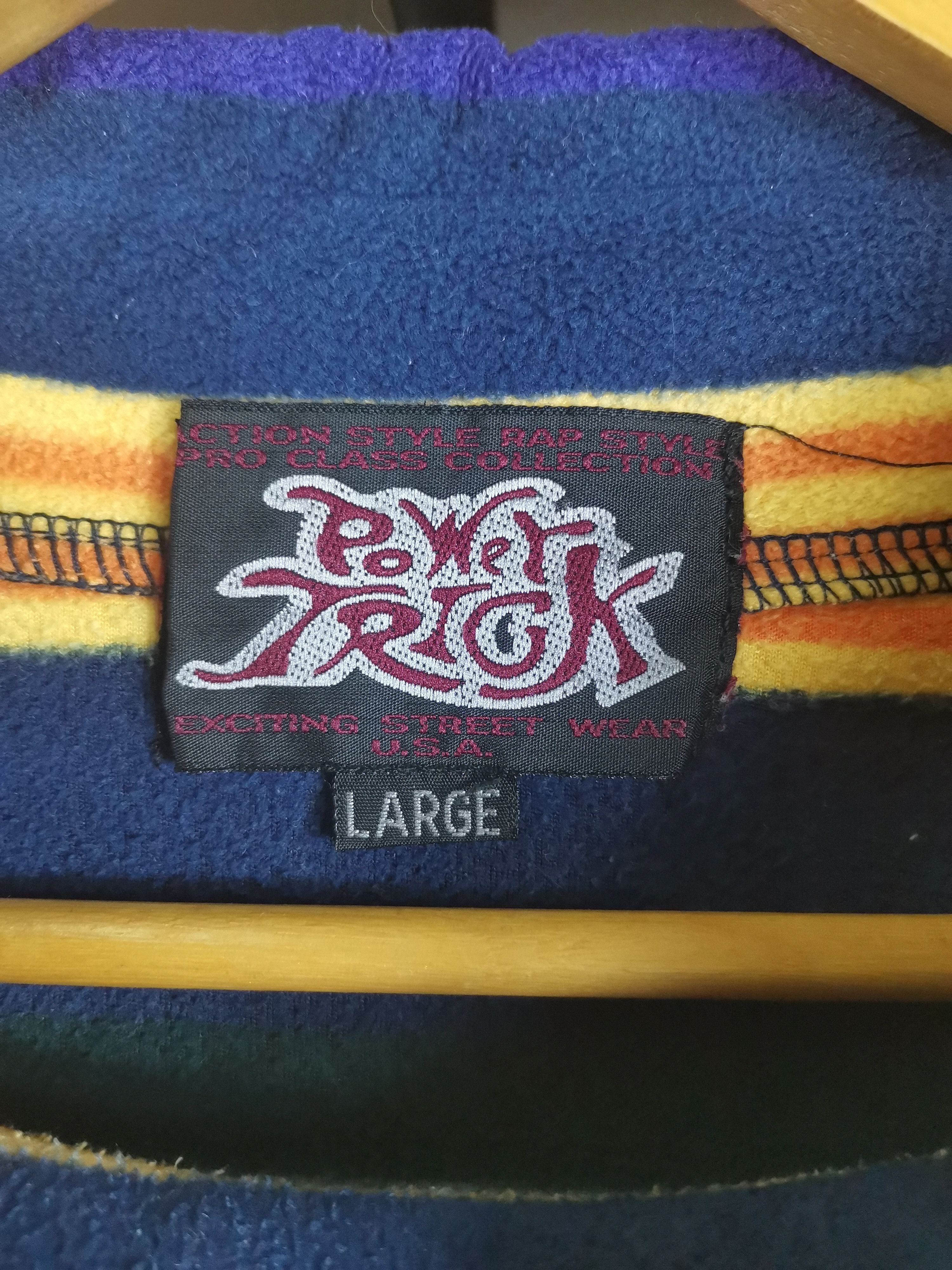 Japanese Brand Vintage Japanese Brand Power Trick Rainbow Stripes Sweater Size US L / EU 52-54 / 3 - 4 Thumbnail