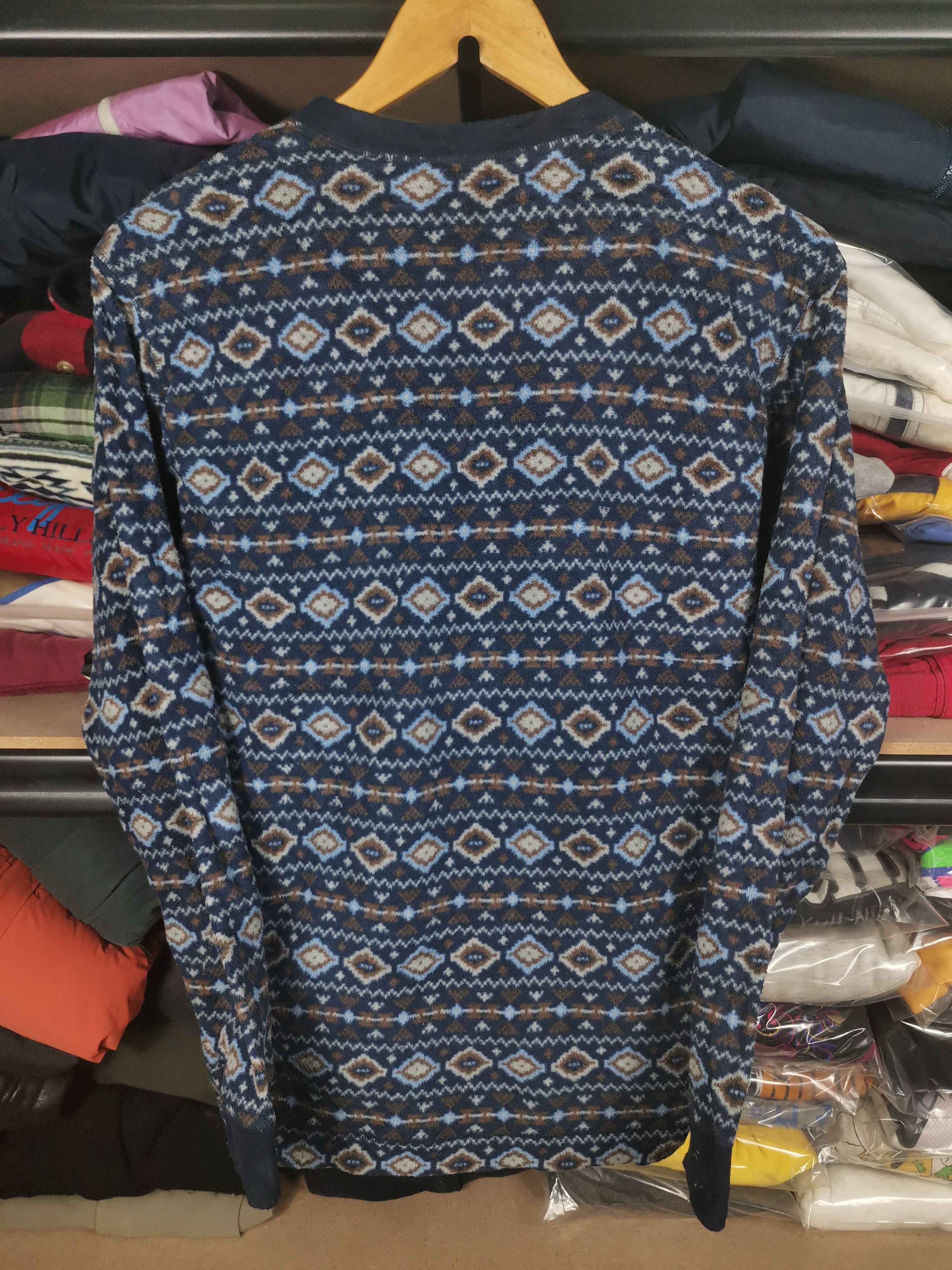 Japanese Brand Uniqlo Navajo Native Fullprint Long Sleeve Shirt Size US S / EU 44-46 / 1 - 2 Thumbnail