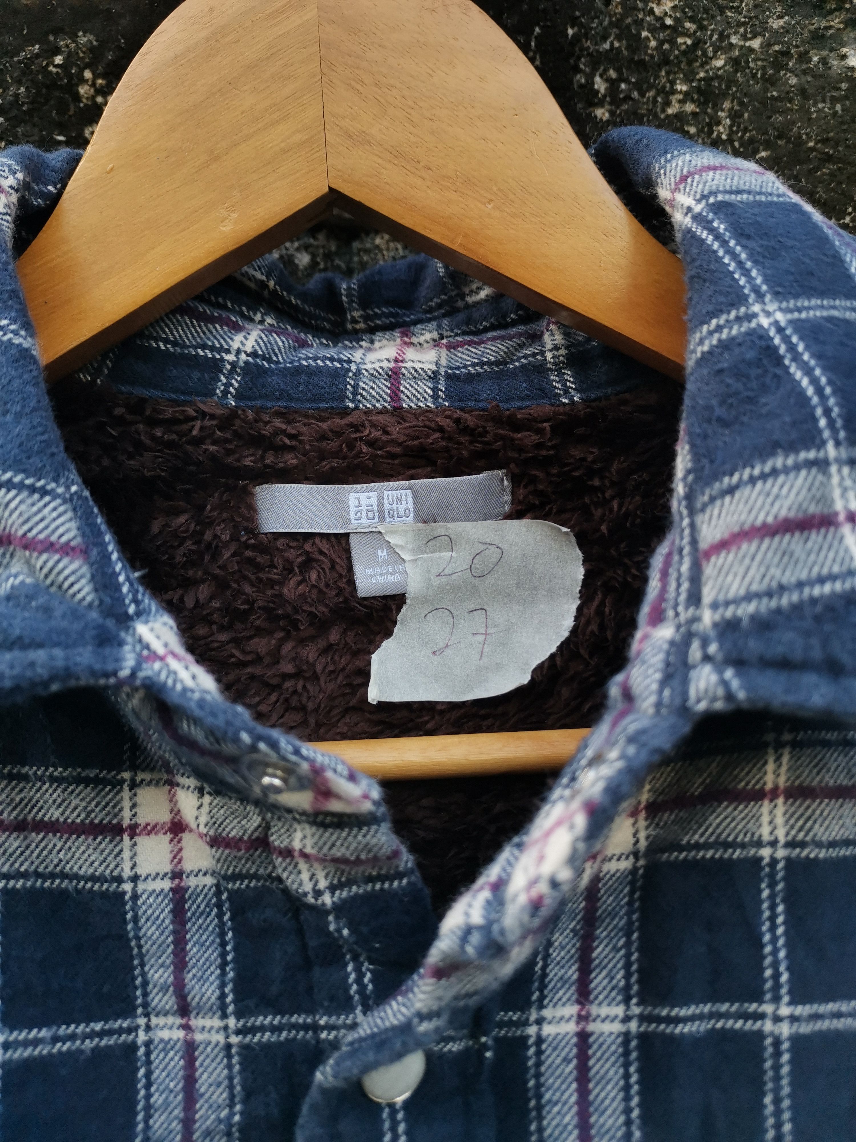 Japanese Brand Uniqlo Plaid Flannel Shirt Size US M / EU 48-50 / 2 - 5 Thumbnail