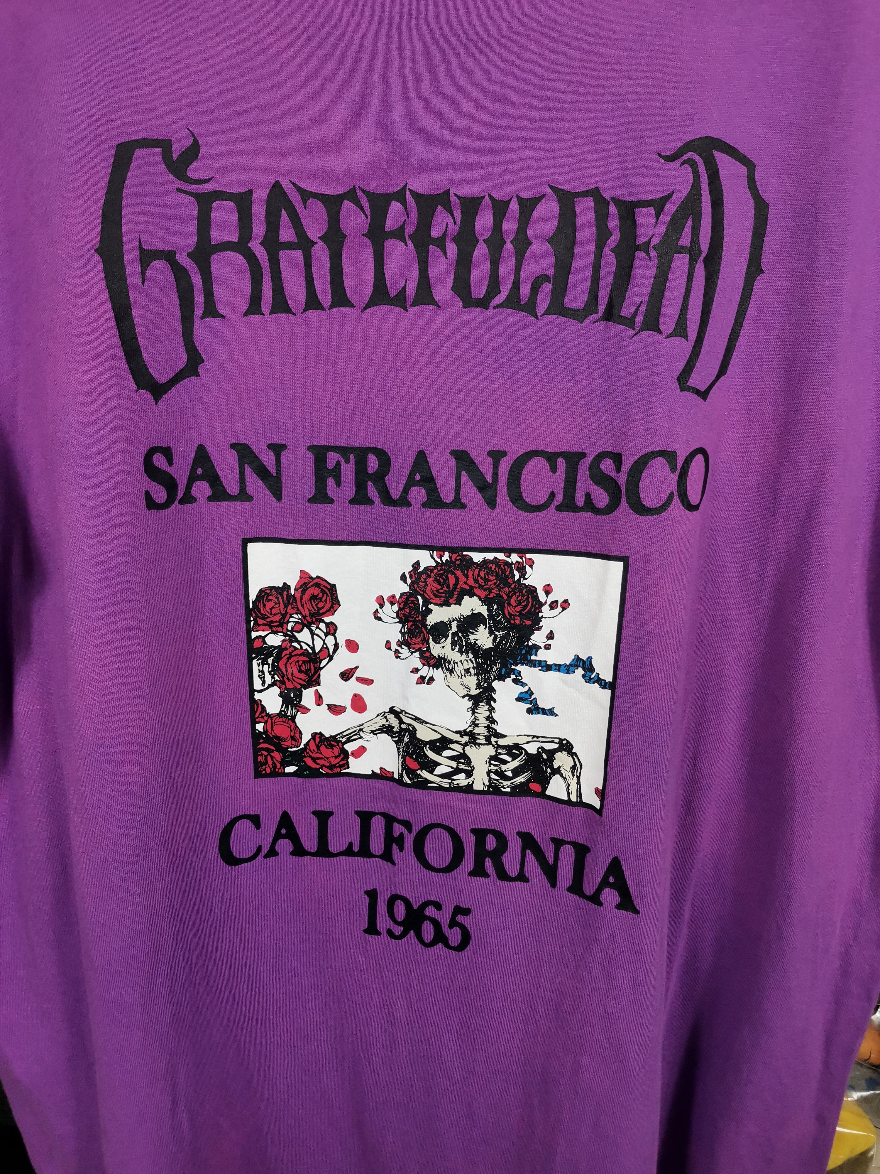 Band Tees Vintage Grateful Dead San Francisco Tshirt Size US XL / EU 56 / 4 - 2 Thumbnail