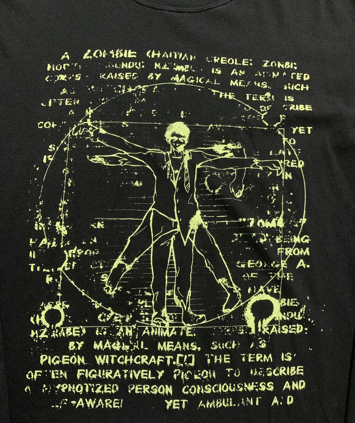 Vintage Zombie Man Leonardo Da Vinci Longsleeve Size US L / EU 52-54 / 3 - 4 Thumbnail
