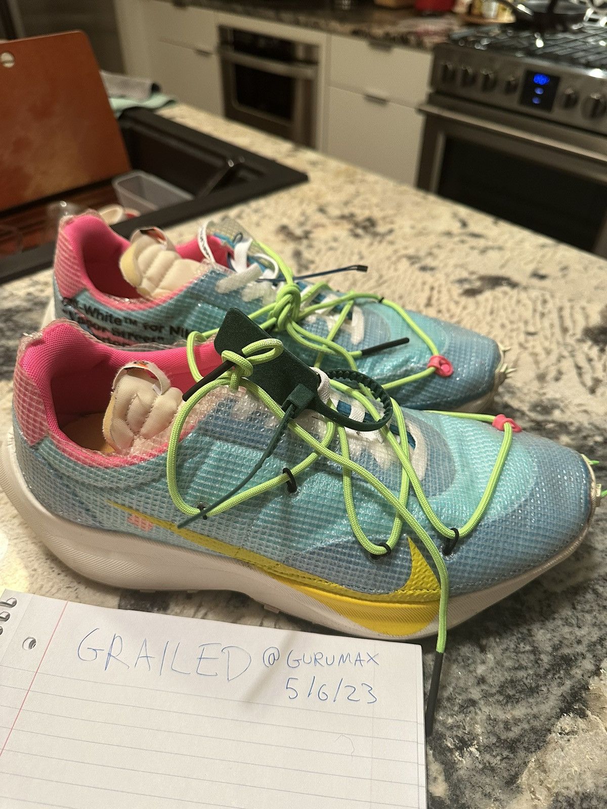 Off-White Vapor Street 'Polarized Blue'