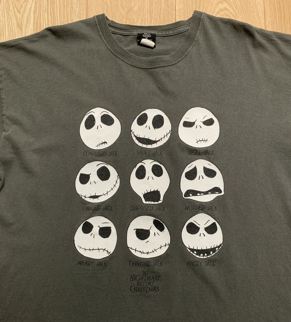 Disney Vintage Tim Burton’s The Nightmare Before Christmas T-Shirt Size US XL / EU 56 / 4 - 3 Thumbnail
