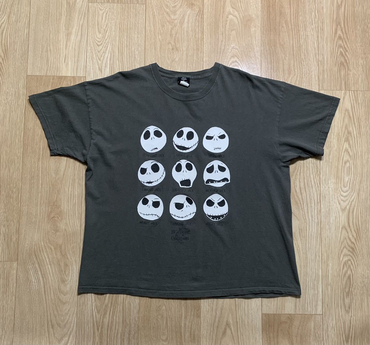 Disney Vintage Tim Burton’s The Nightmare Before Christmas T-Shirt Size US XL / EU 56 / 4 - 1 Thumbnail