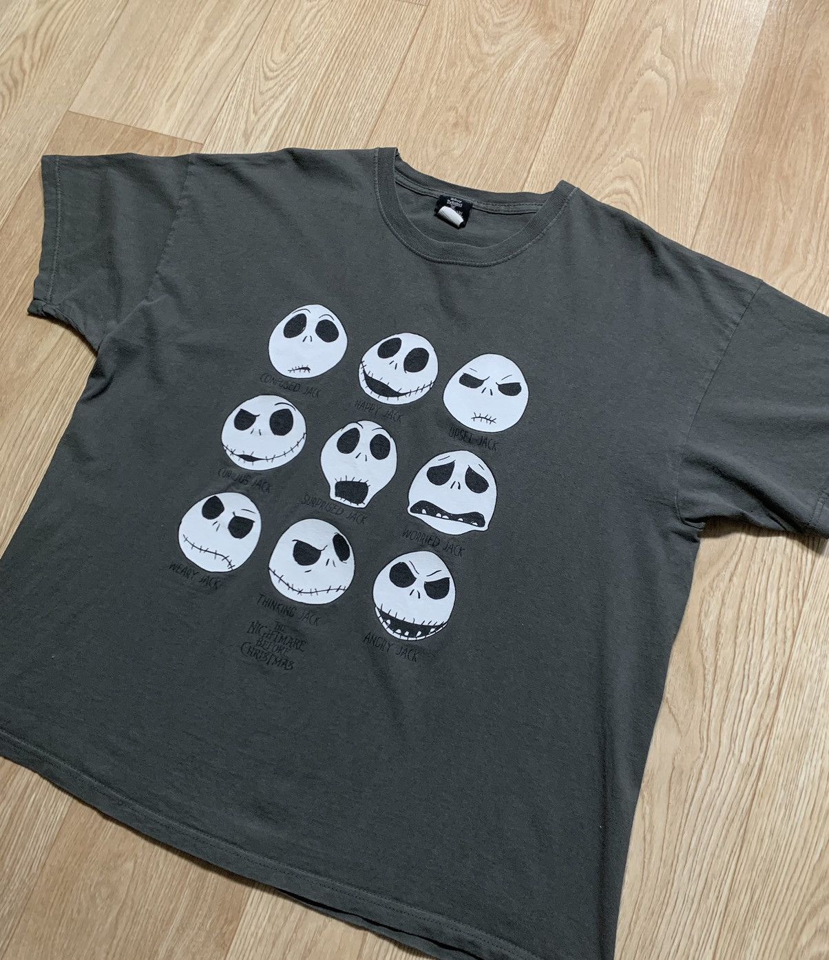 Disney Vintage Tim Burton’s The Nightmare Before Christmas T-Shirt Size US XL / EU 56 / 4 - 2 Thumbnail